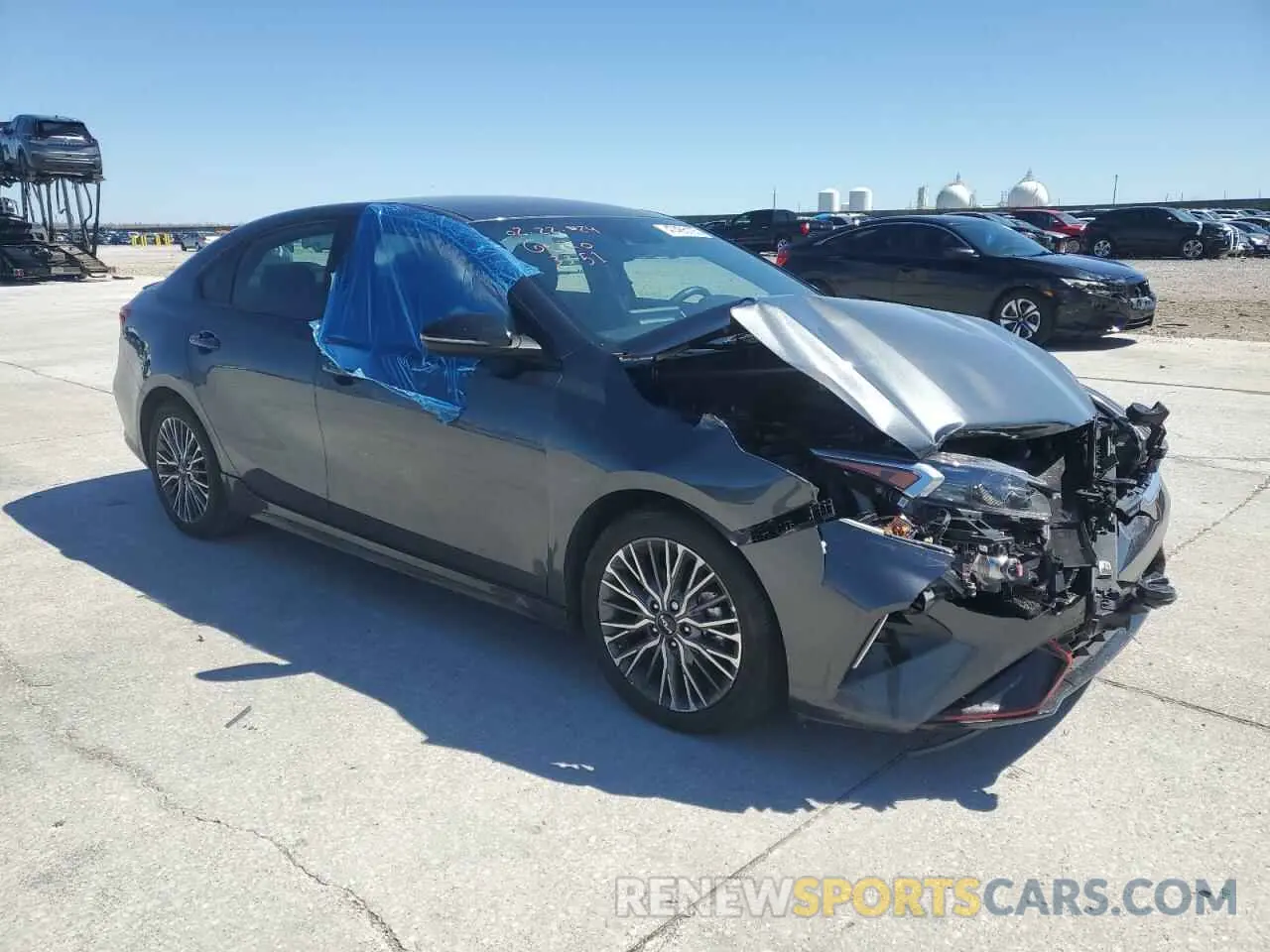 4 Photograph of a damaged car 3KPF54AD9RE803351 KIA FORTE 2024
