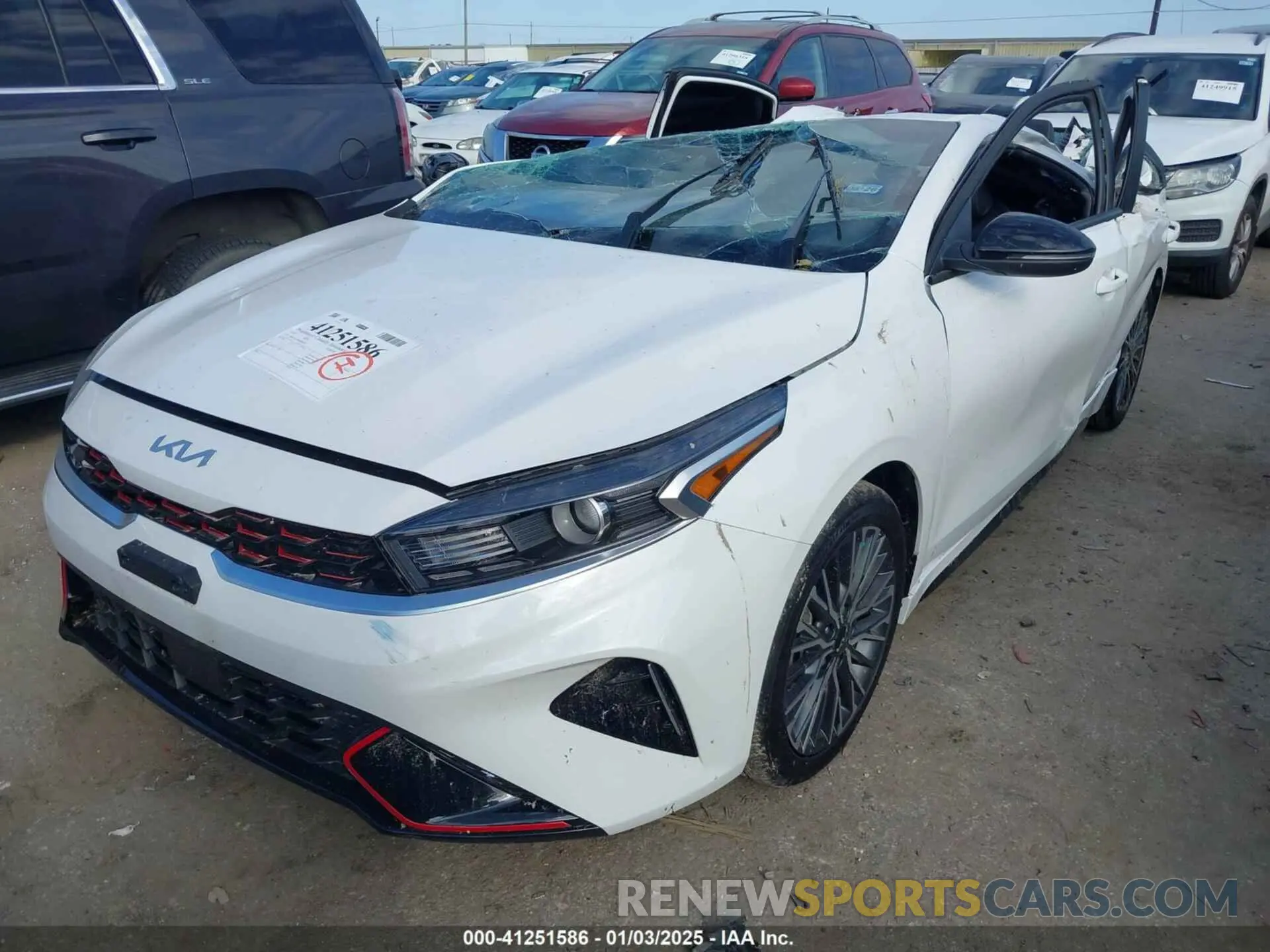 2 Photograph of a damaged car 3KPF54AD9RE804192 KIA FORTE 2024