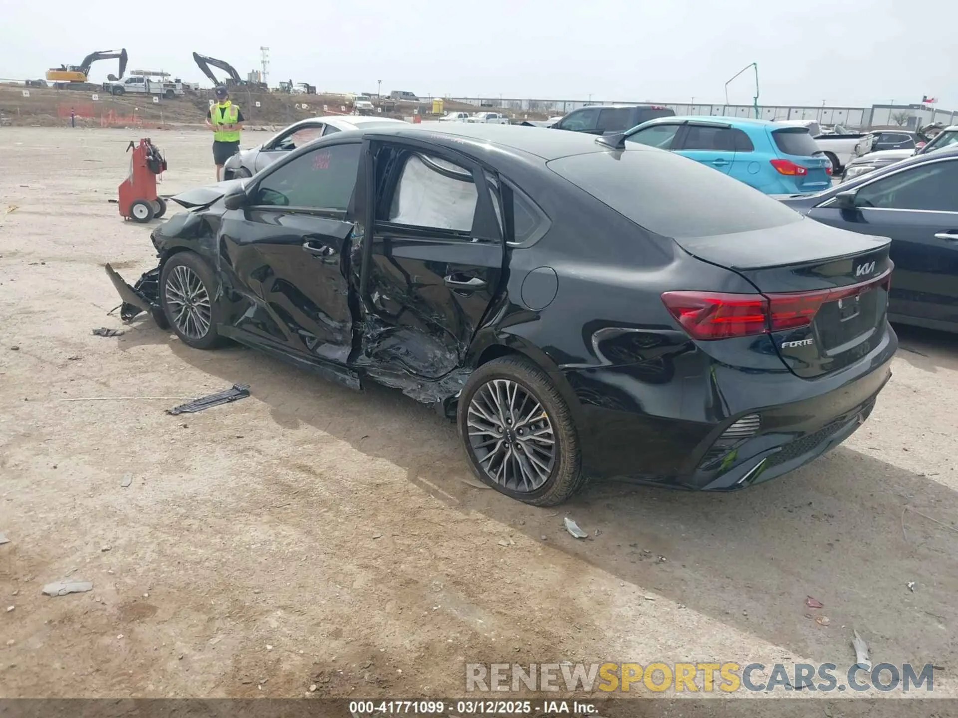 3 Photograph of a damaged car 3KPF54AD9RE820957 KIA FORTE 2024