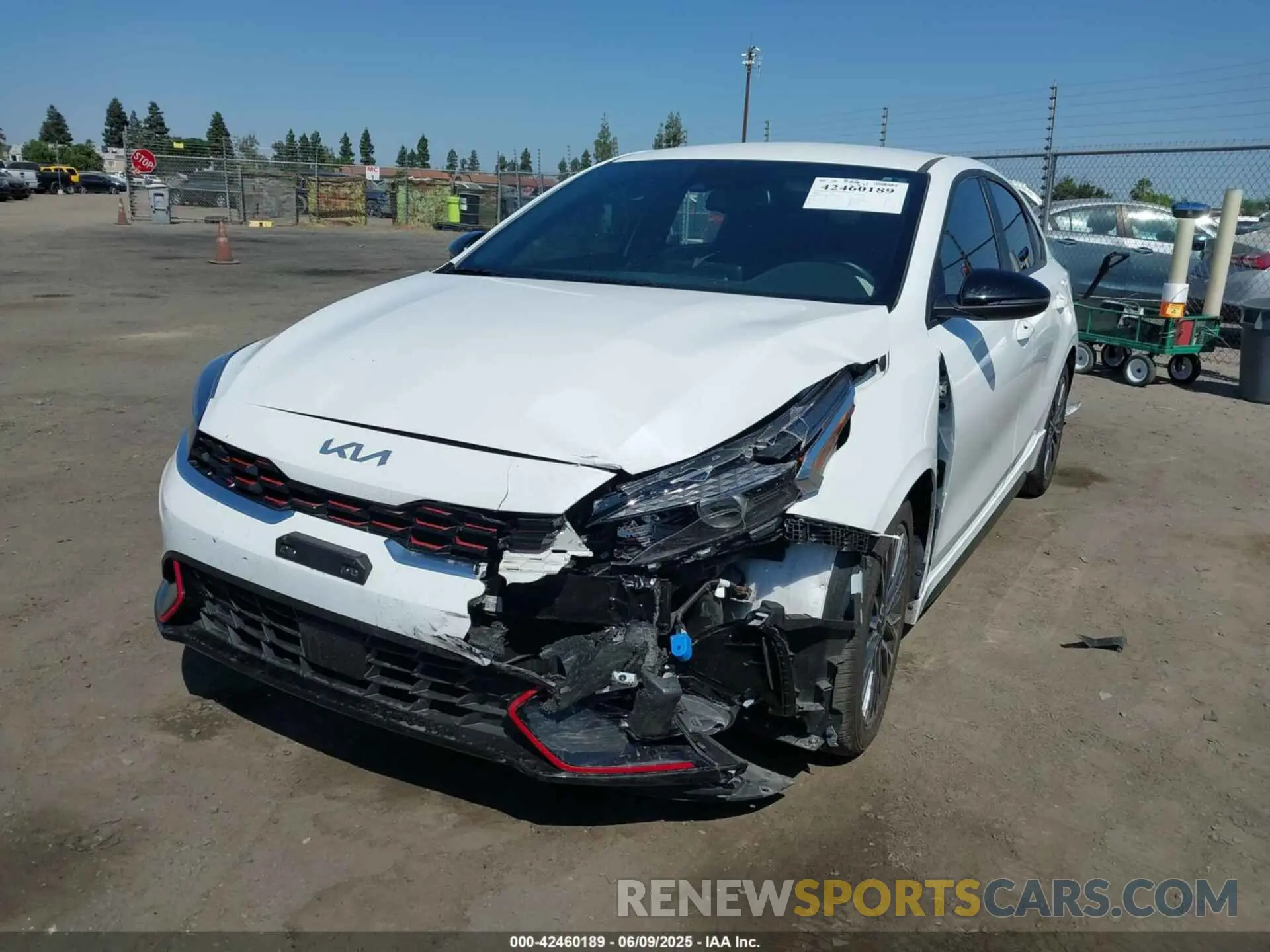 2 Photograph of a damaged car 3KPF54AD9RE838794 KIA FORTE 2024