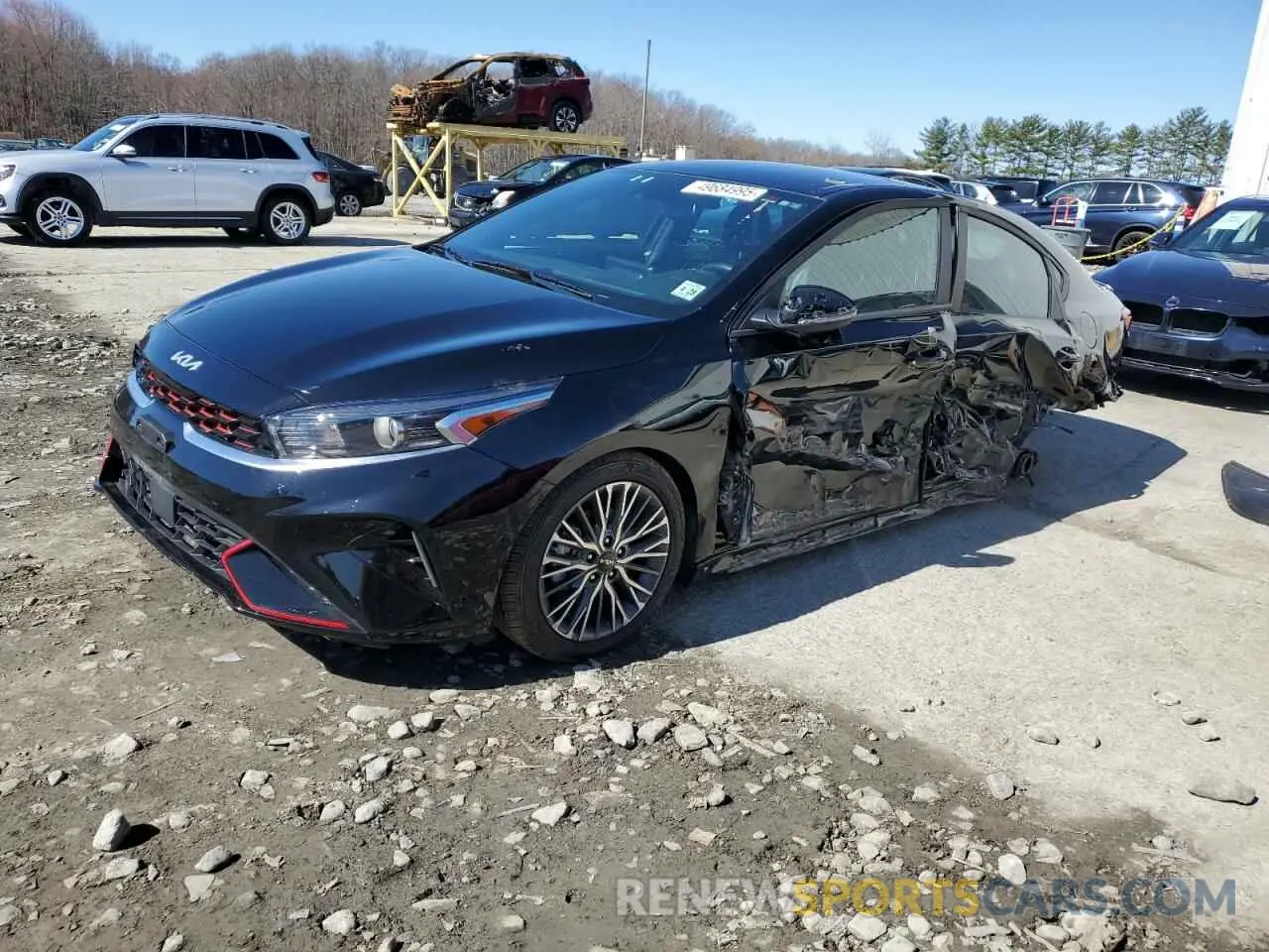 1 Photograph of a damaged car 3KPF54ADXRE722682 KIA FORTE 2024