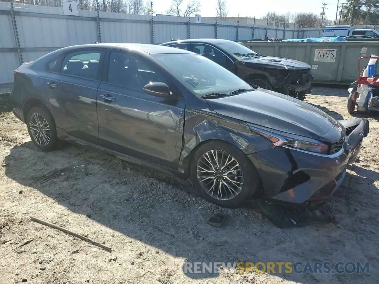 4 Photograph of a damaged car 3KPF54ADXRE751499 KIA FORTE 2024