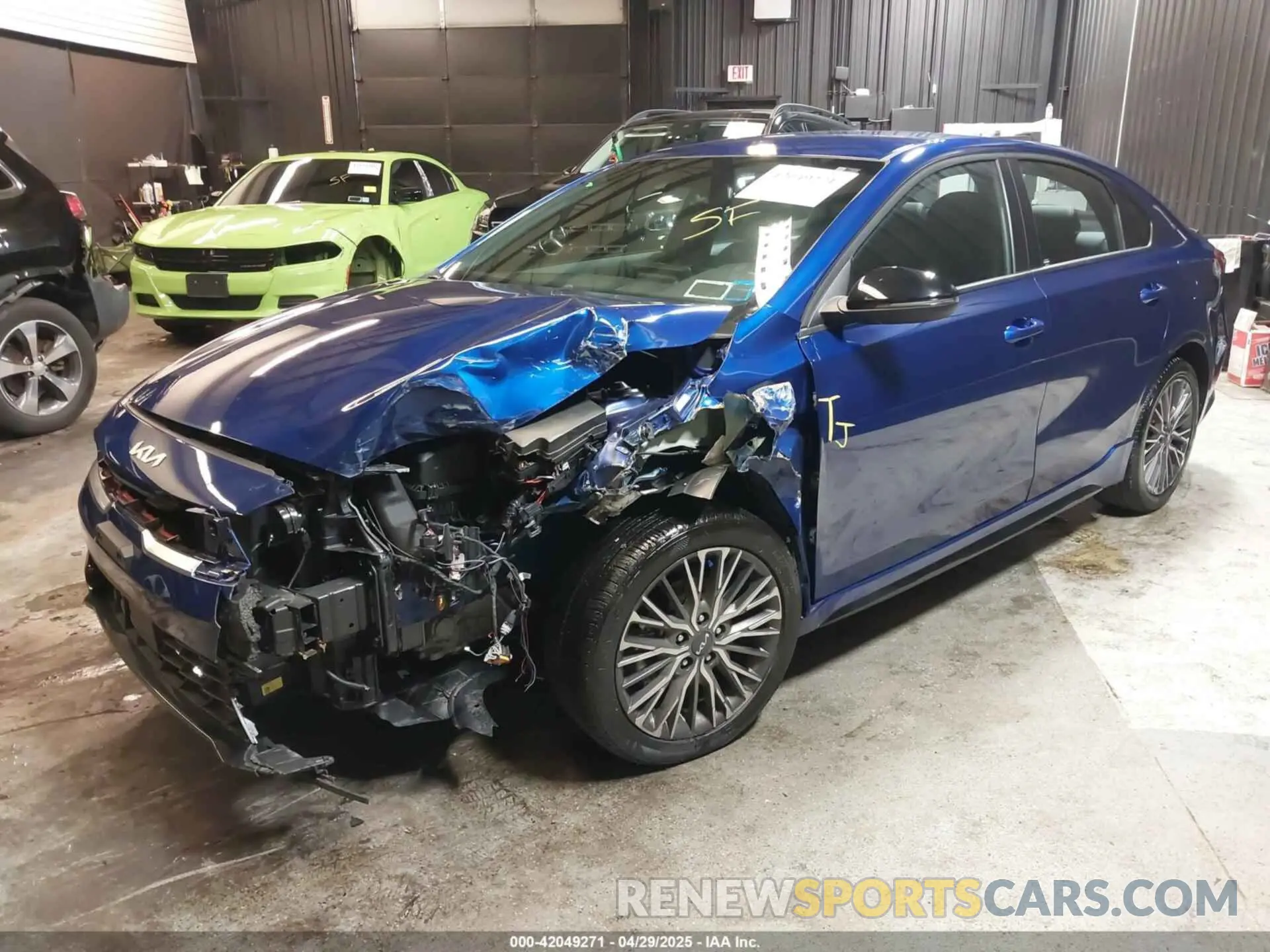 2 Photograph of a damaged car 3KPF54ADXRE824421 KIA FORTE 2024
