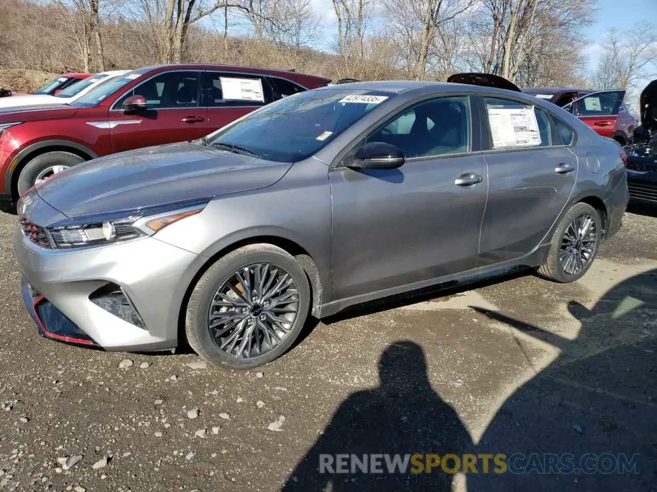 1 Photograph of a damaged car 3KPF54ADXRE828596 KIA FORTE 2024