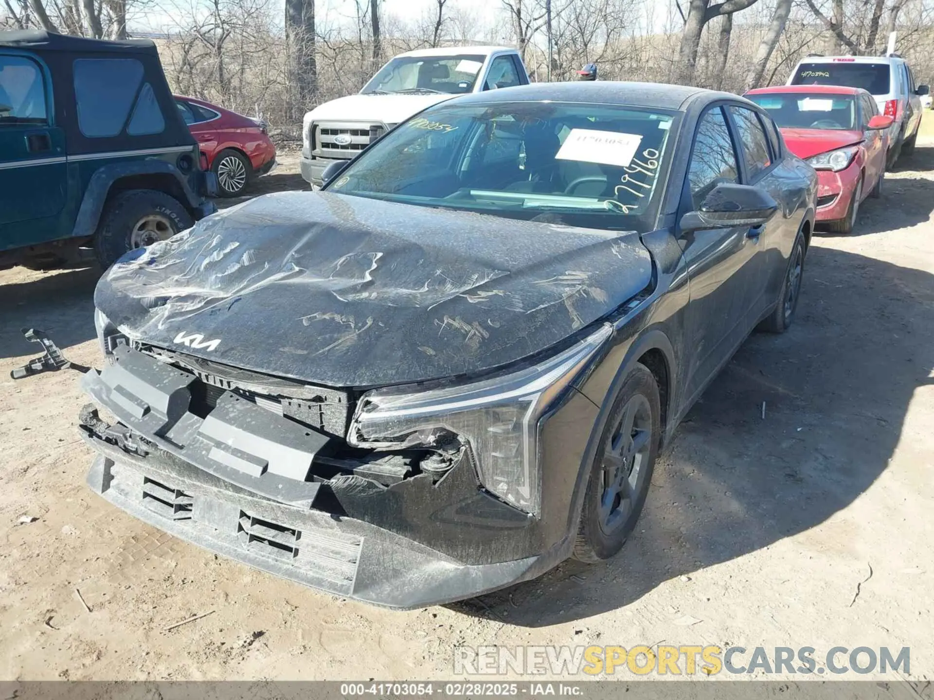 2 Photograph of a damaged car 3KPFT4DE0SE085186 KIA K4 2025