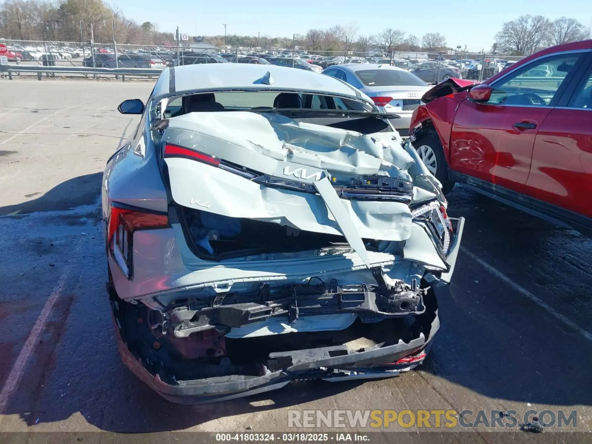 6 Photograph of a damaged car 3KPFT4DE2SE040962 KIA K4 2025