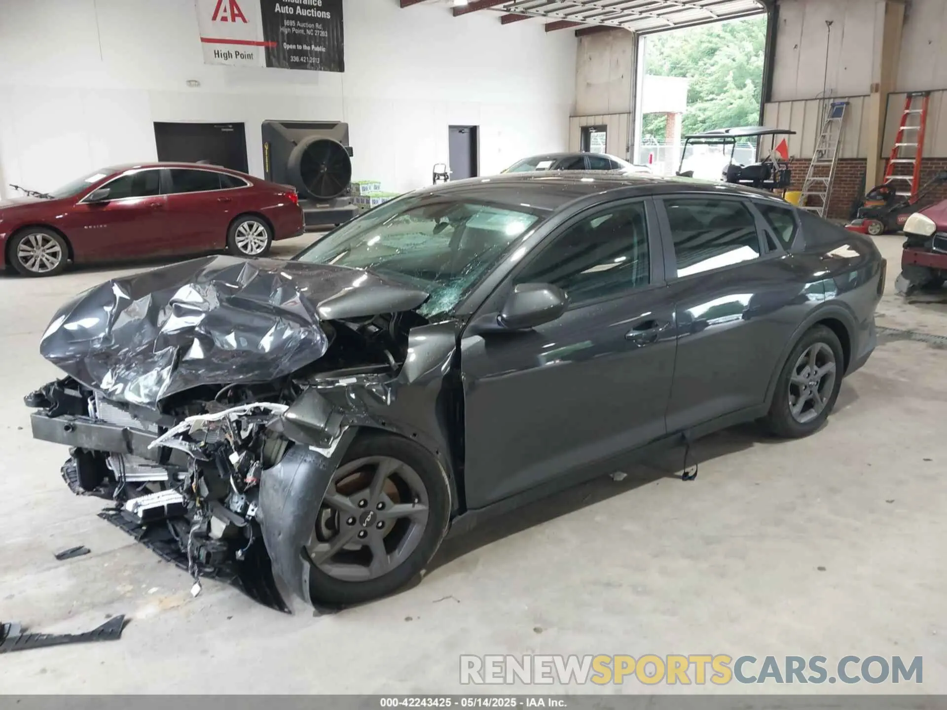2 Photograph of a damaged car 3KPFT4DE3SE032238 KIA K4 2025
