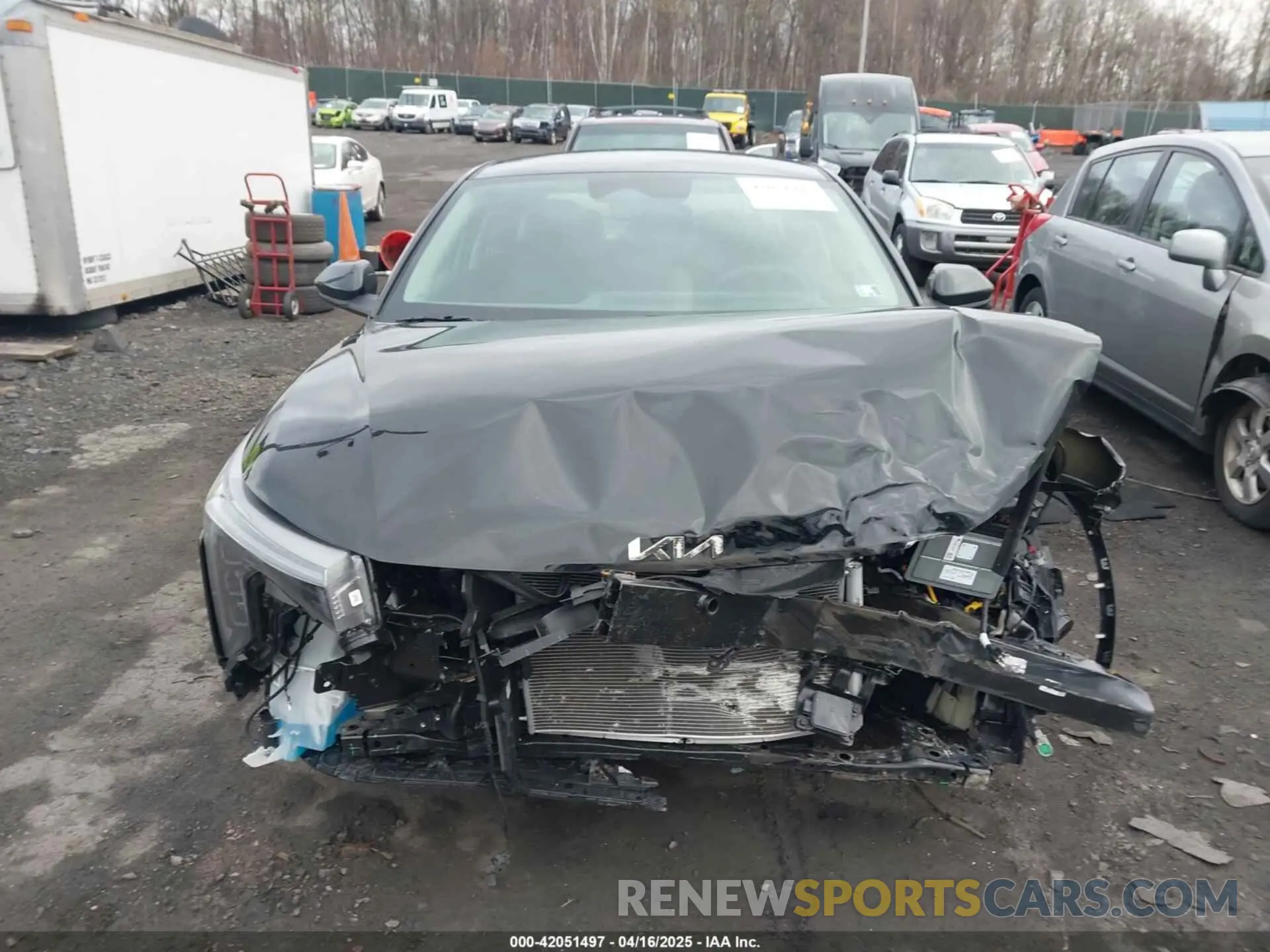 12 Photograph of a damaged car 3KPFT4DE3SE047466 KIA K4 2025