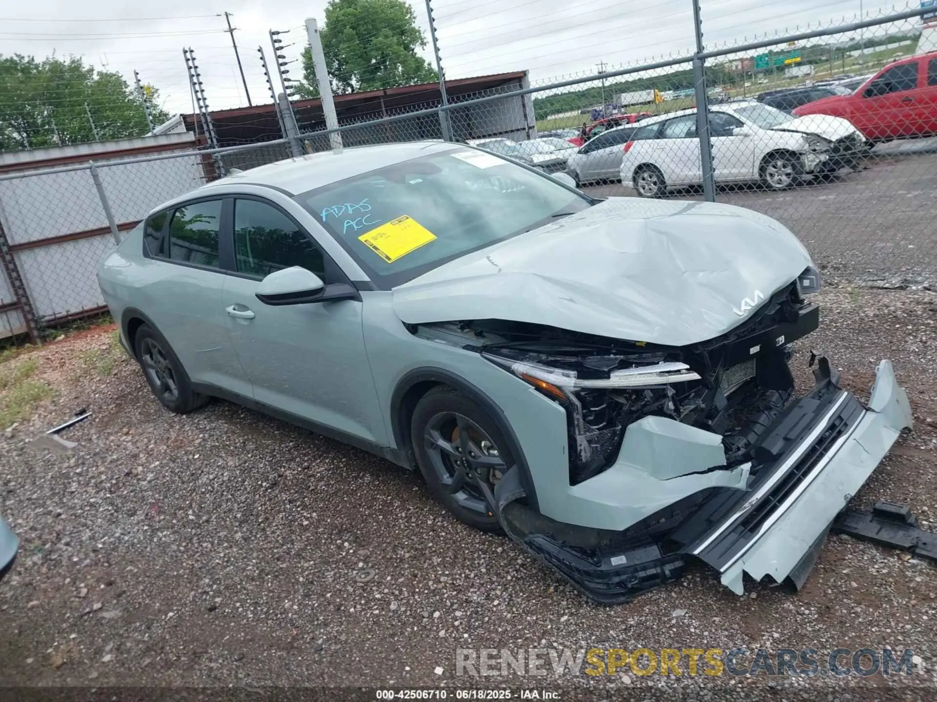 13 Photograph of a damaged car 3KPFT4DE4SE026576 KIA K4 2025