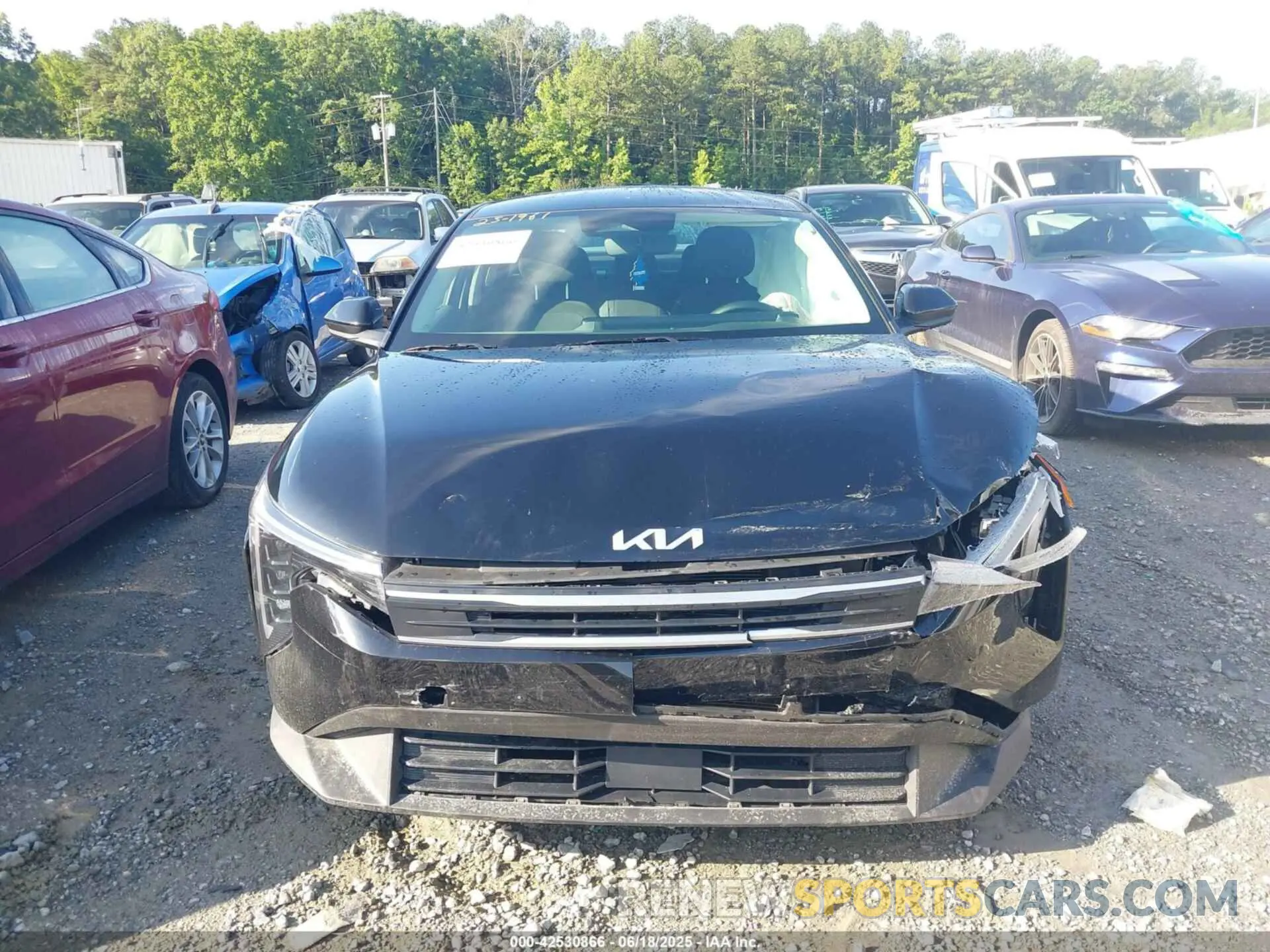12 Photograph of a damaged car 3KPFT4DE5SE020608 KIA K4 2025