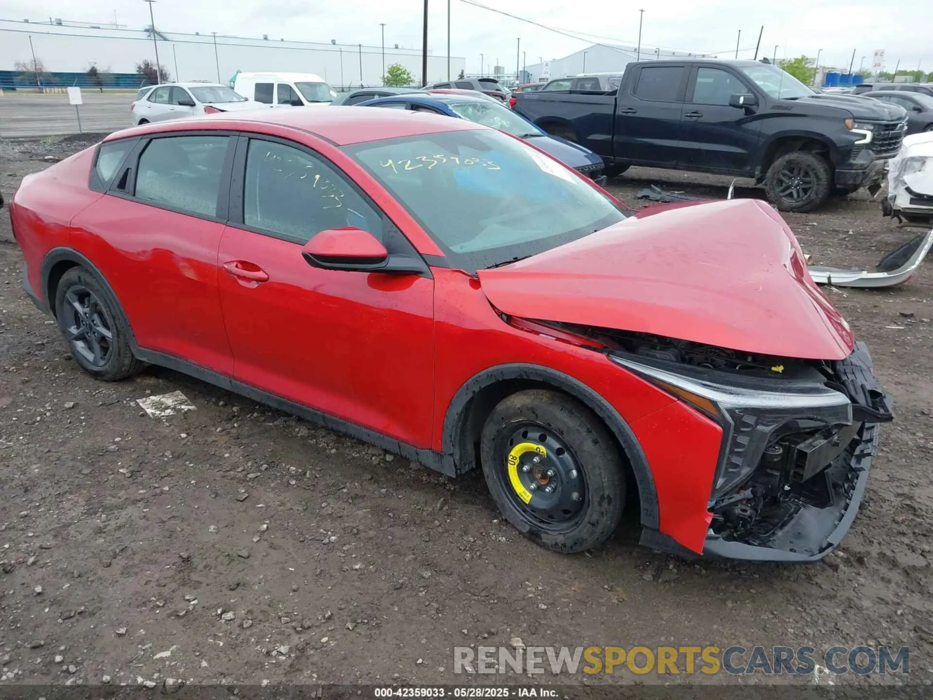 1 Photograph of a damaged car 3KPFT4DE5SE025081 KIA K4 2025