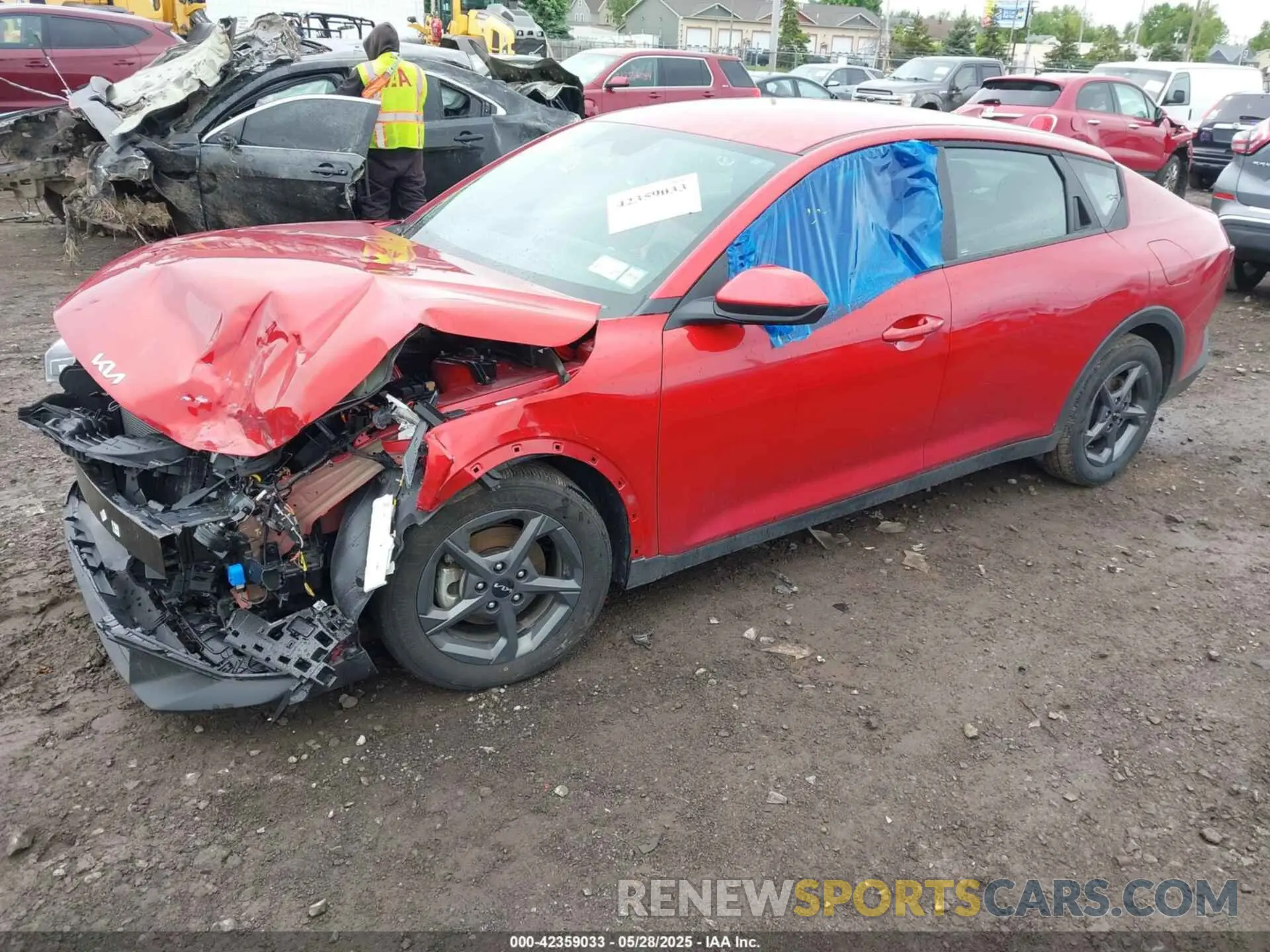 2 Photograph of a damaged car 3KPFT4DE5SE025081 KIA K4 2025