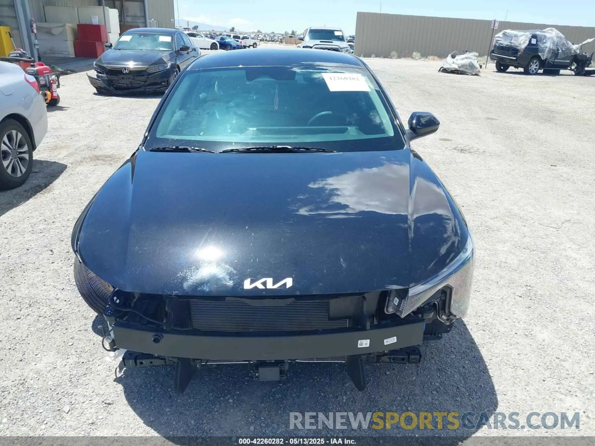 13 Photograph of a damaged car 3KPFT4DE6SE038924 KIA K4 2025