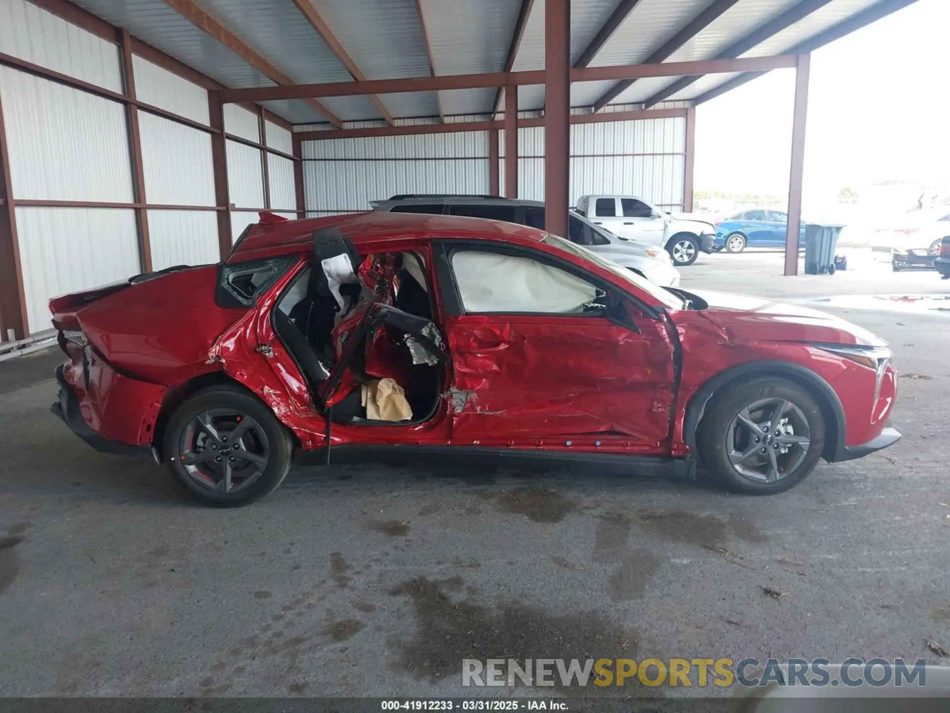 13 Photograph of a damaged car 3KPFT4DE6SE093969 KIA K4 2025