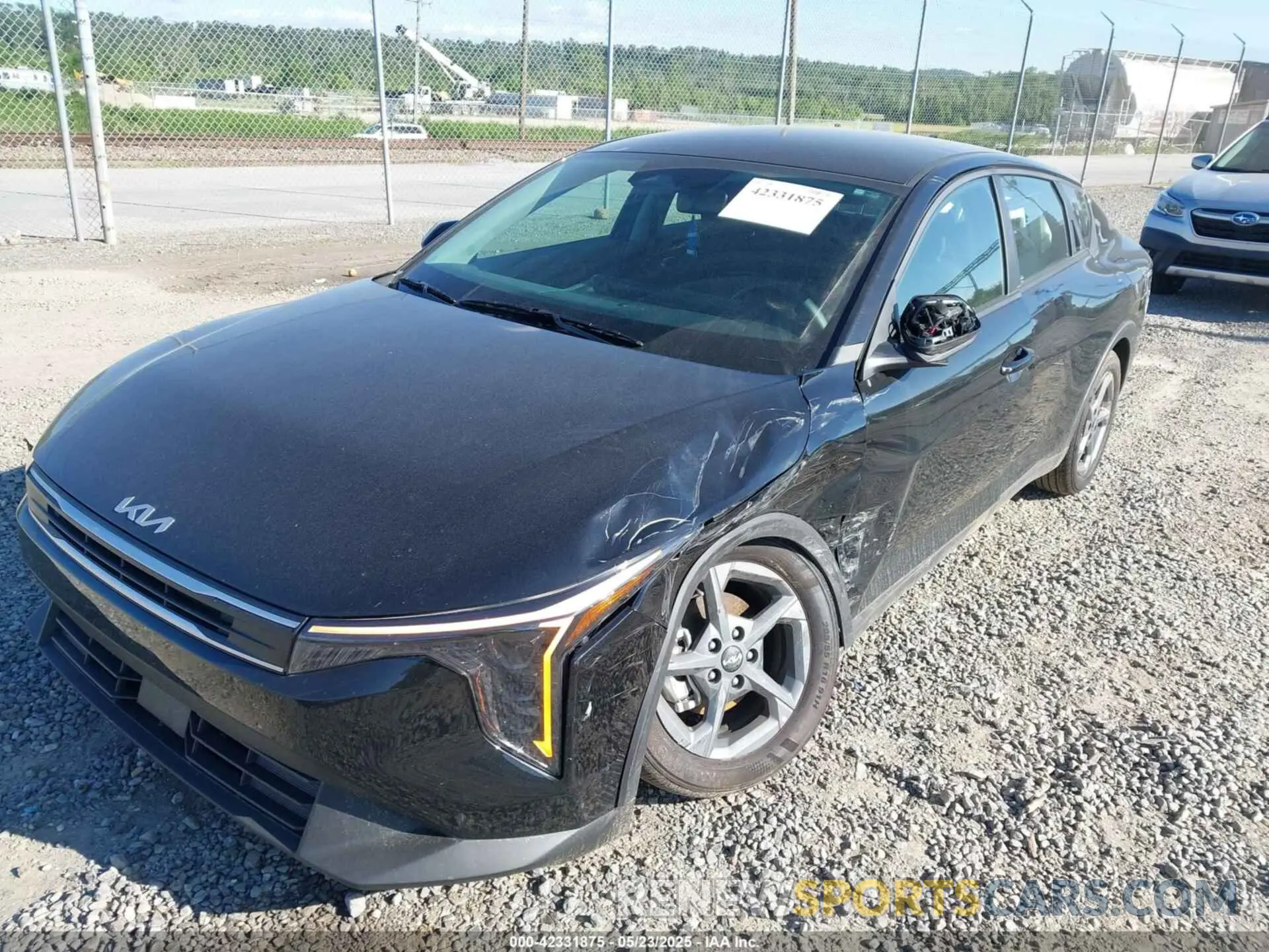 2 Photograph of a damaged car 3KPFT4DE6SE094281 KIA K4 2025