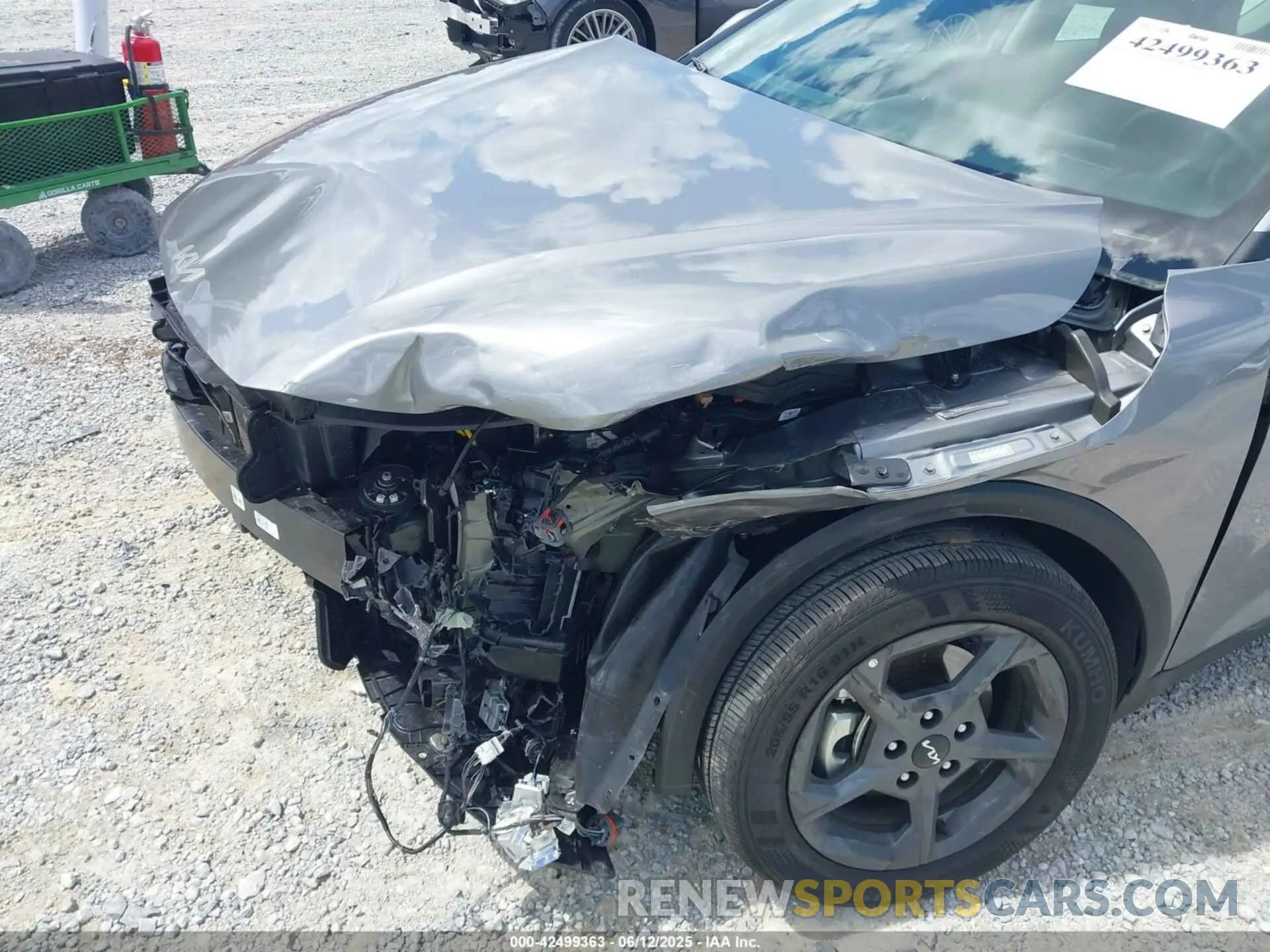 6 Photograph of a damaged car 3KPFT4DE6SE117171 KIA K4 2025