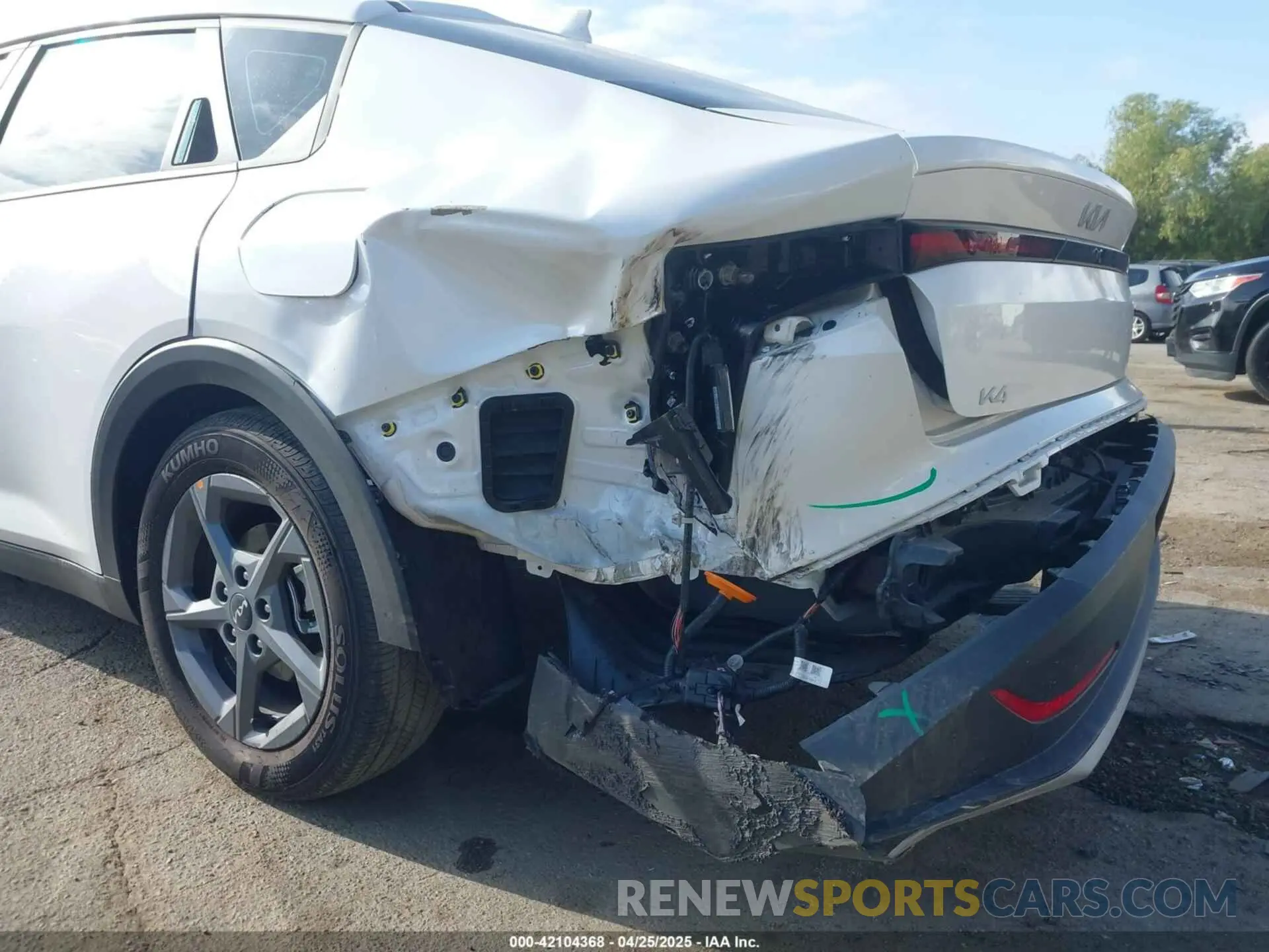12 Photograph of a damaged car 3KPFT4DE7SE037846 KIA K4 2025