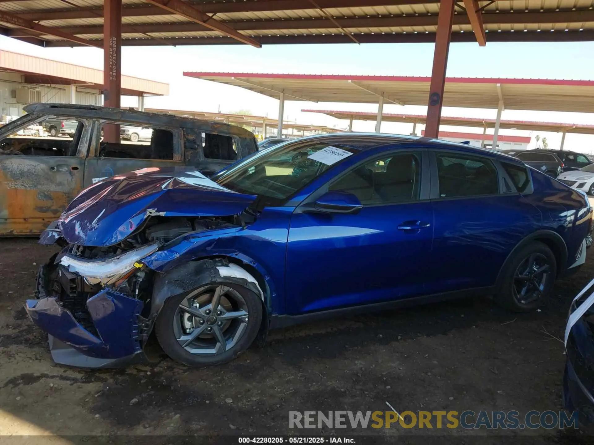15 Photograph of a damaged car 3KPFT4DE9SE084702 KIA K4 2025