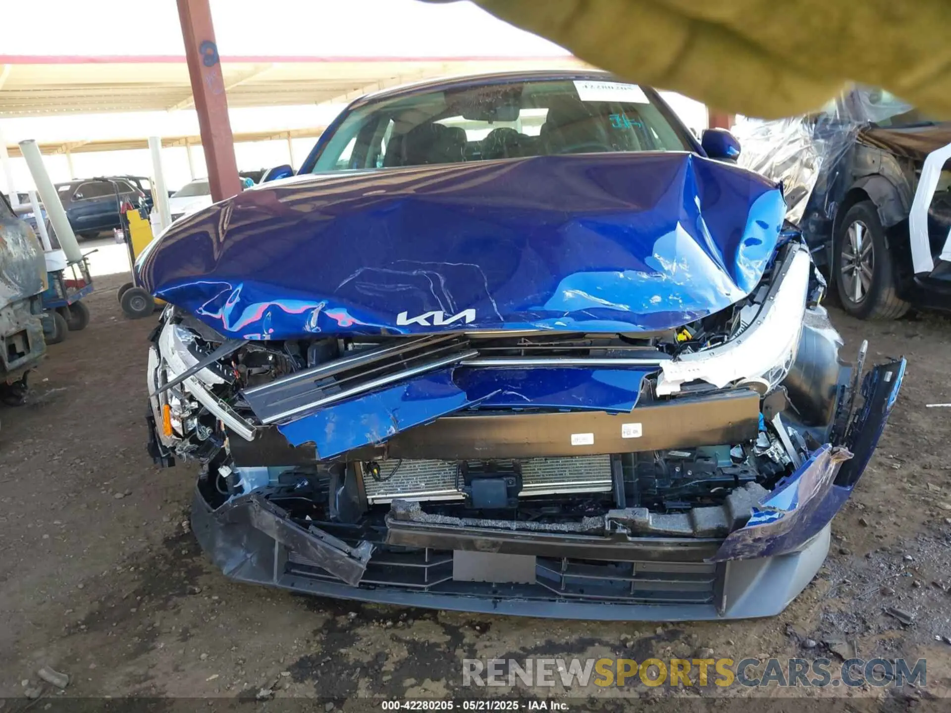 6 Photograph of a damaged car 3KPFT4DE9SE084702 KIA K4 2025