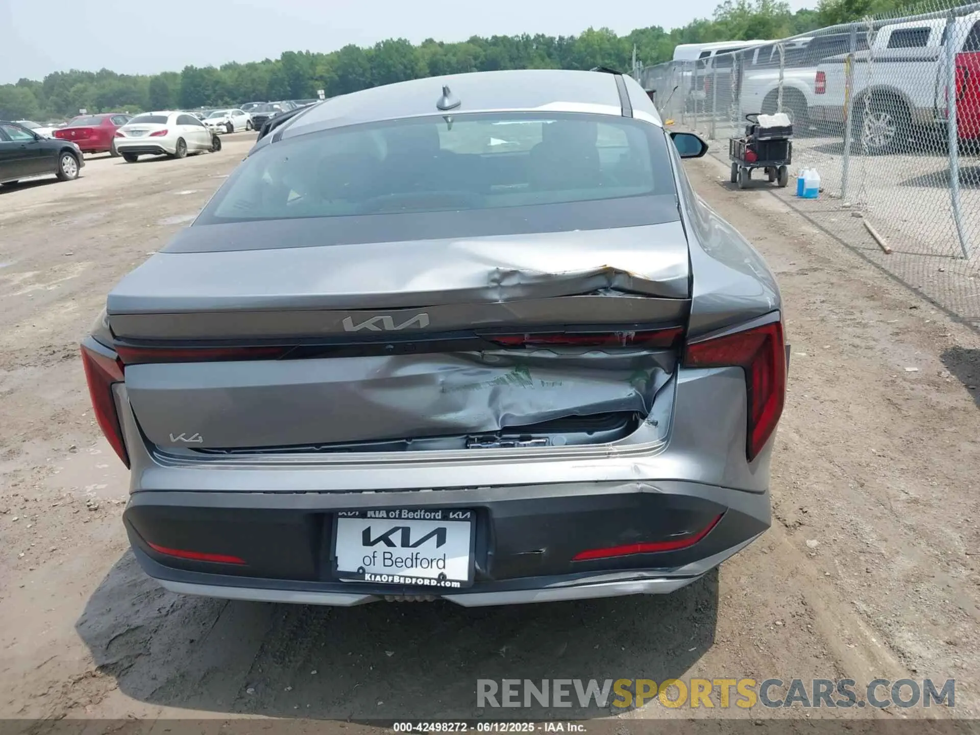 16 Photograph of a damaged car 3KPFU4DE1SE127376 KIA K4 2025