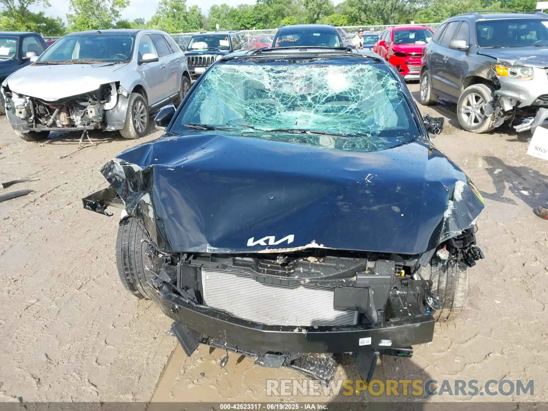 12 Photograph of a damaged car 3KPFW4DE9SE055658 KIA K4 2025