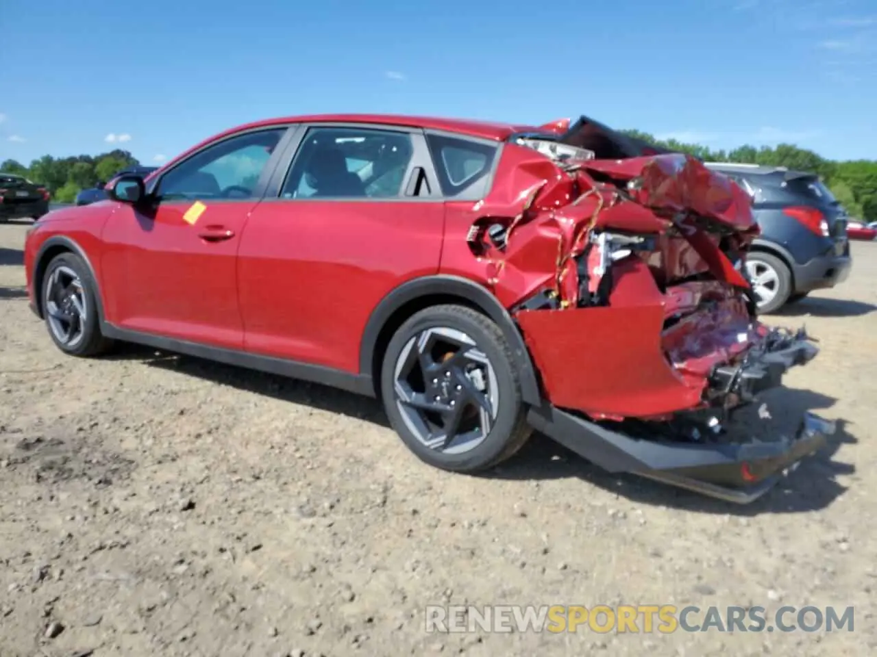 2 Photograph of a damaged car 3KPFU4DE1SE030386 KIA K4 EX 2025