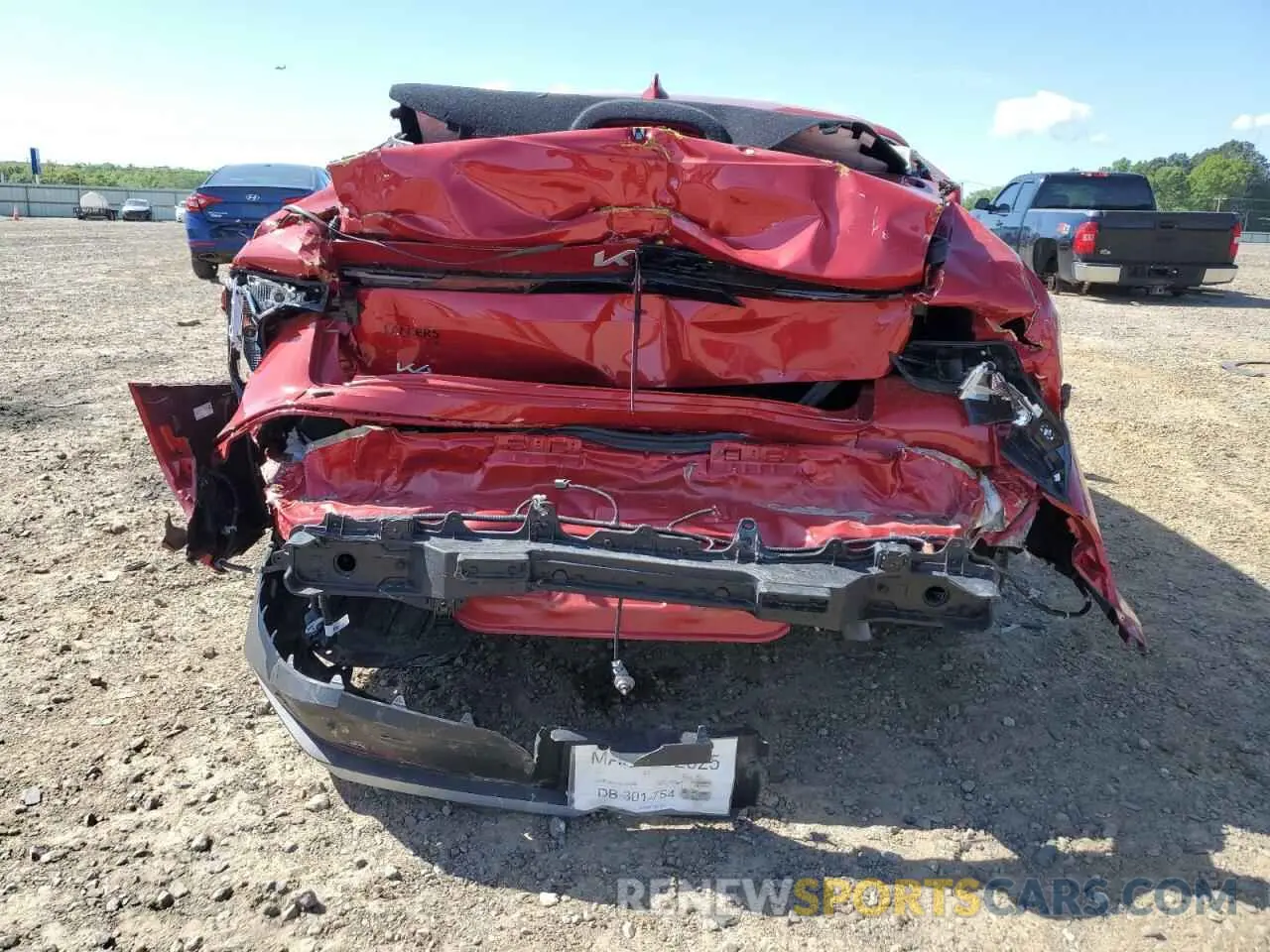 6 Photograph of a damaged car 3KPFU4DE1SE030386 KIA K4 EX 2025