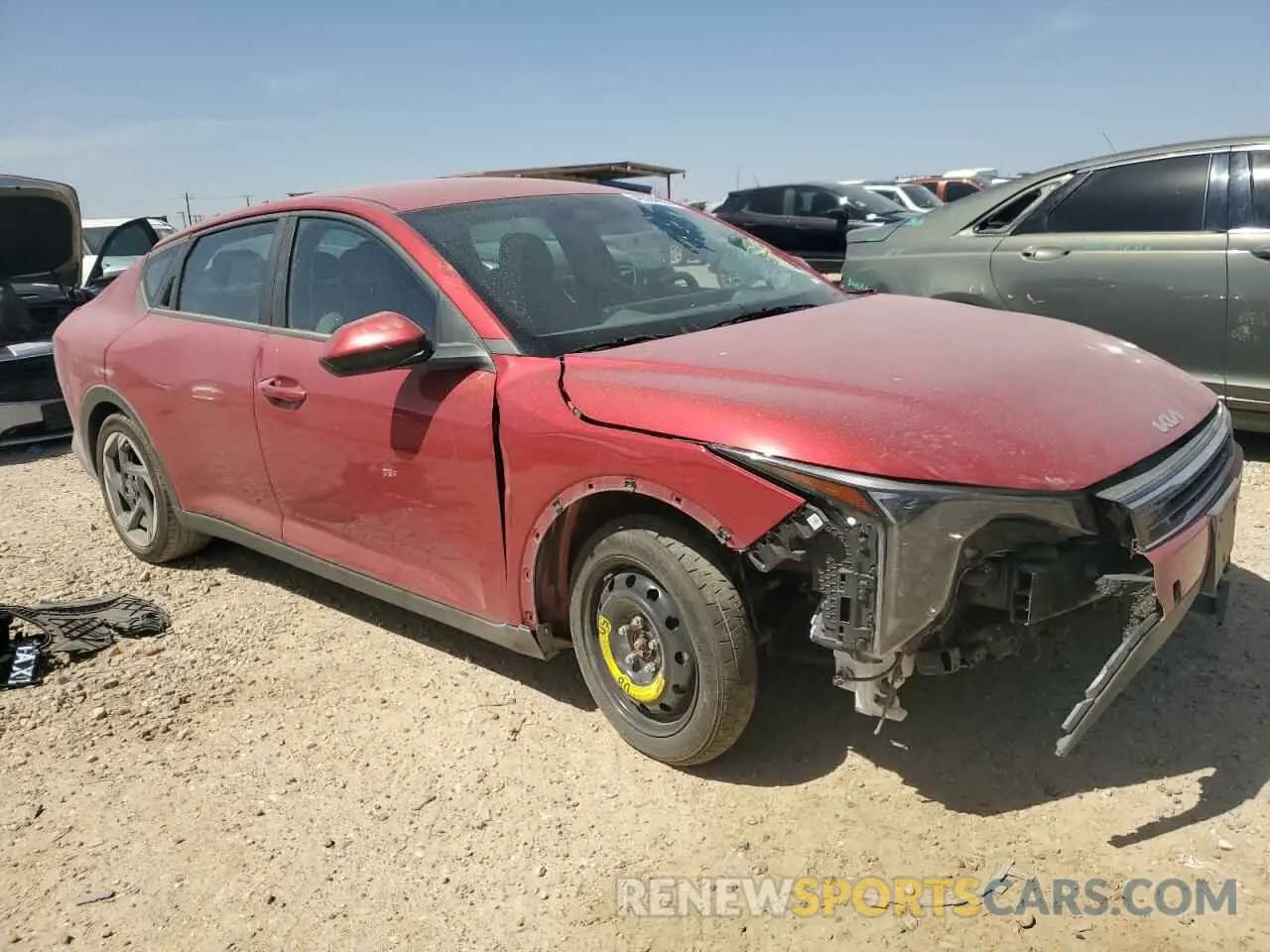 4 Photograph of a damaged car 3KPFU4DE4SE008091 KIA K4 EX 2025