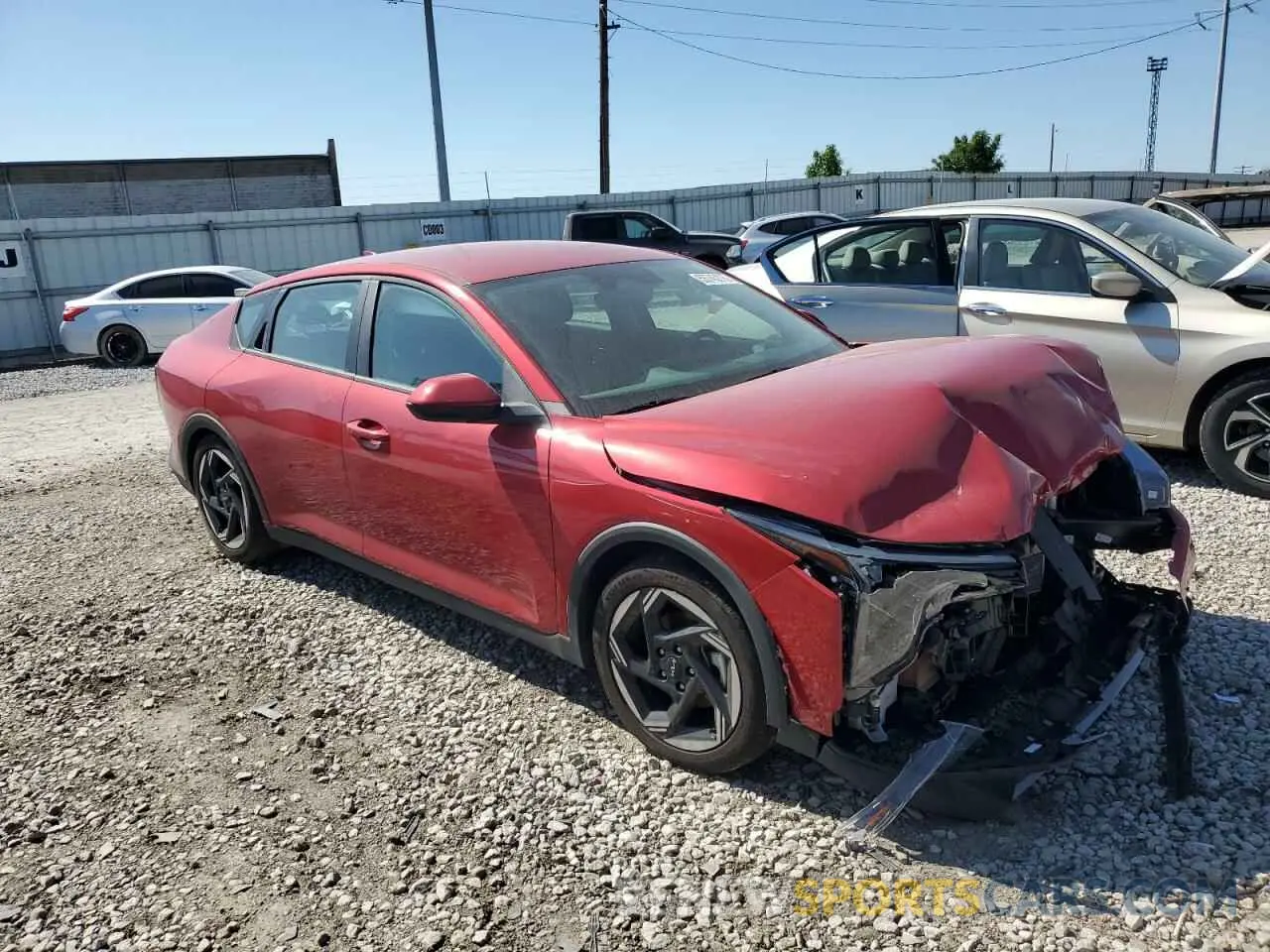 4 Photograph of a damaged car 3KPFU4DE4SE029751 KIA K4 EX 2025