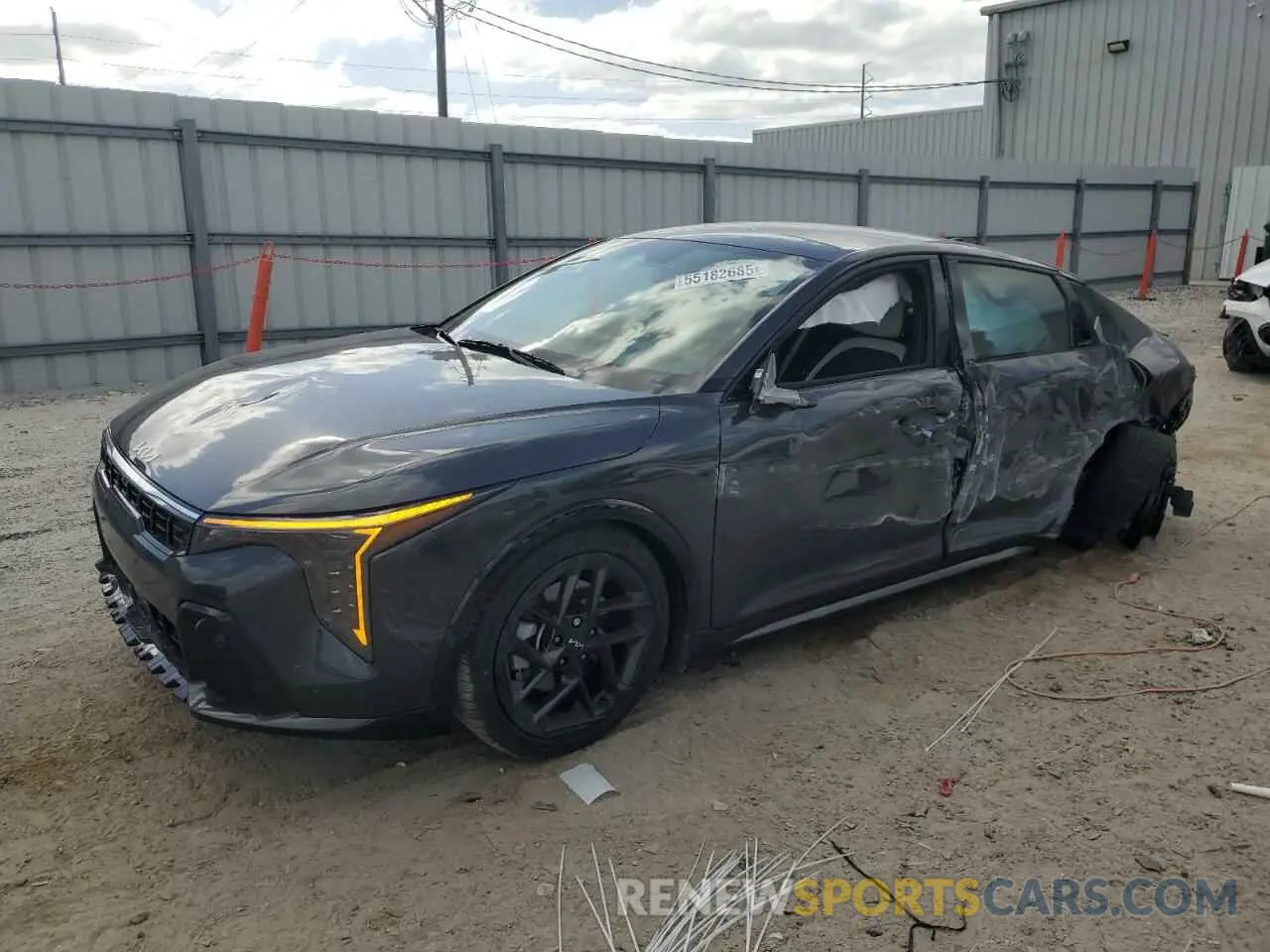 1 Photograph of a damaged car 3KPFW4DC5SE081303 KIA K4 GT-LINE 2025
