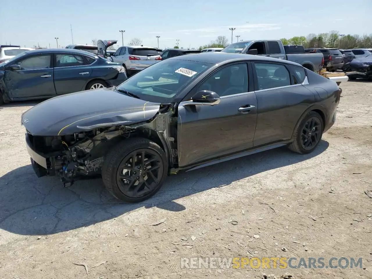 1 Photograph of a damaged car 3KPFW4DCXSE068546 KIA K4 GT-LINE 2025