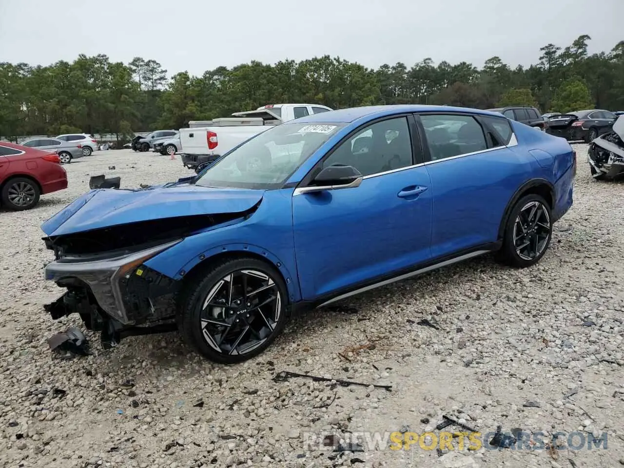 1 Photograph of a damaged car 3KPFW4DE5SE044107 KIA K4 GT LINE 2025