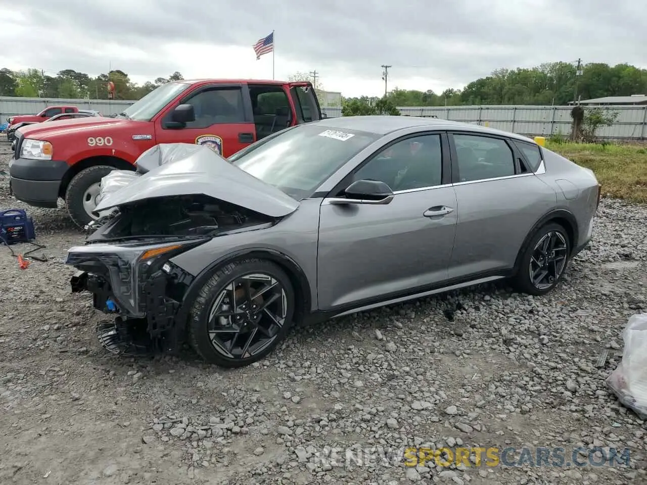1 Photograph of a damaged car 3KPFW4DE8SE064609 KIA K4 GT LINE 2025