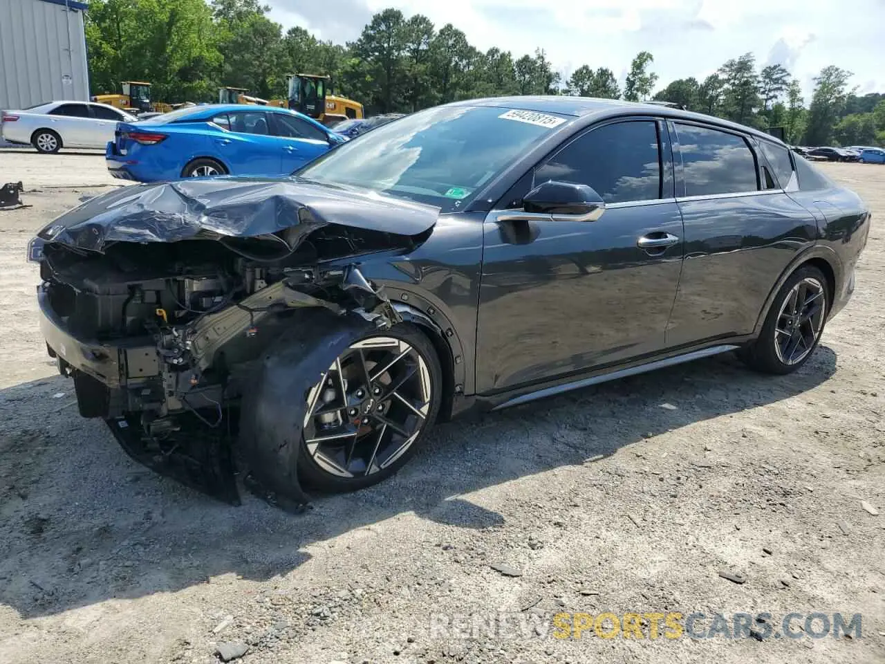 1 Photograph of a damaged car 3KPFW4DE9SE042103 KIA K4 GT LINE 2025