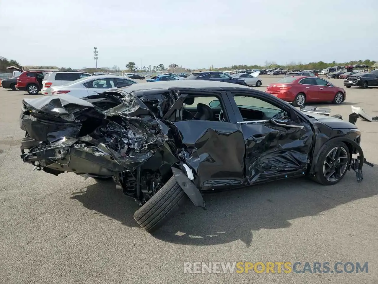 3 Photograph of a damaged car 3KPFW4DE9SE065509 KIA K4 GT LINE 2025