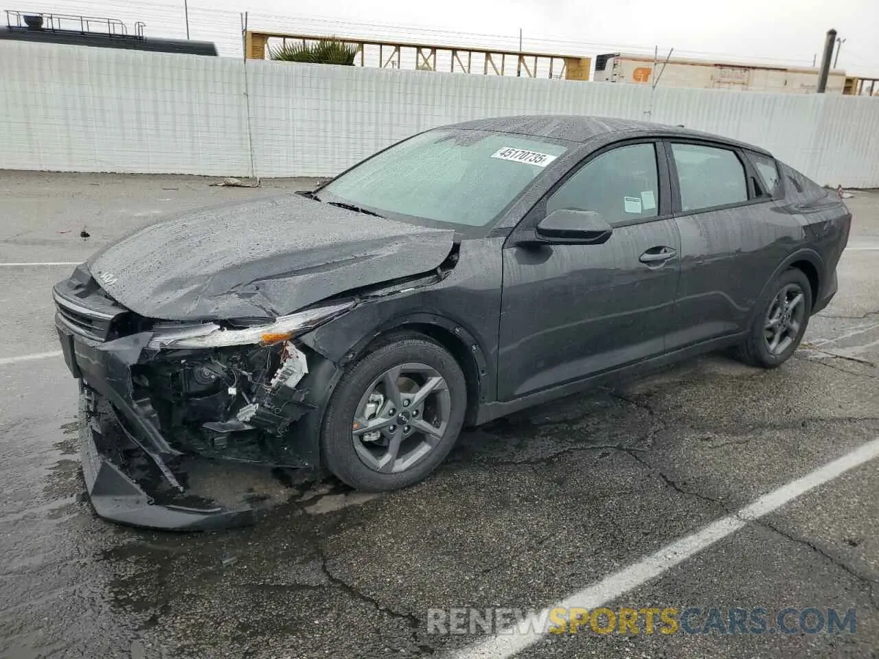 1 Photograph of a damaged car 3KPFT4DE0SE040233 KIA K4 LX 2025