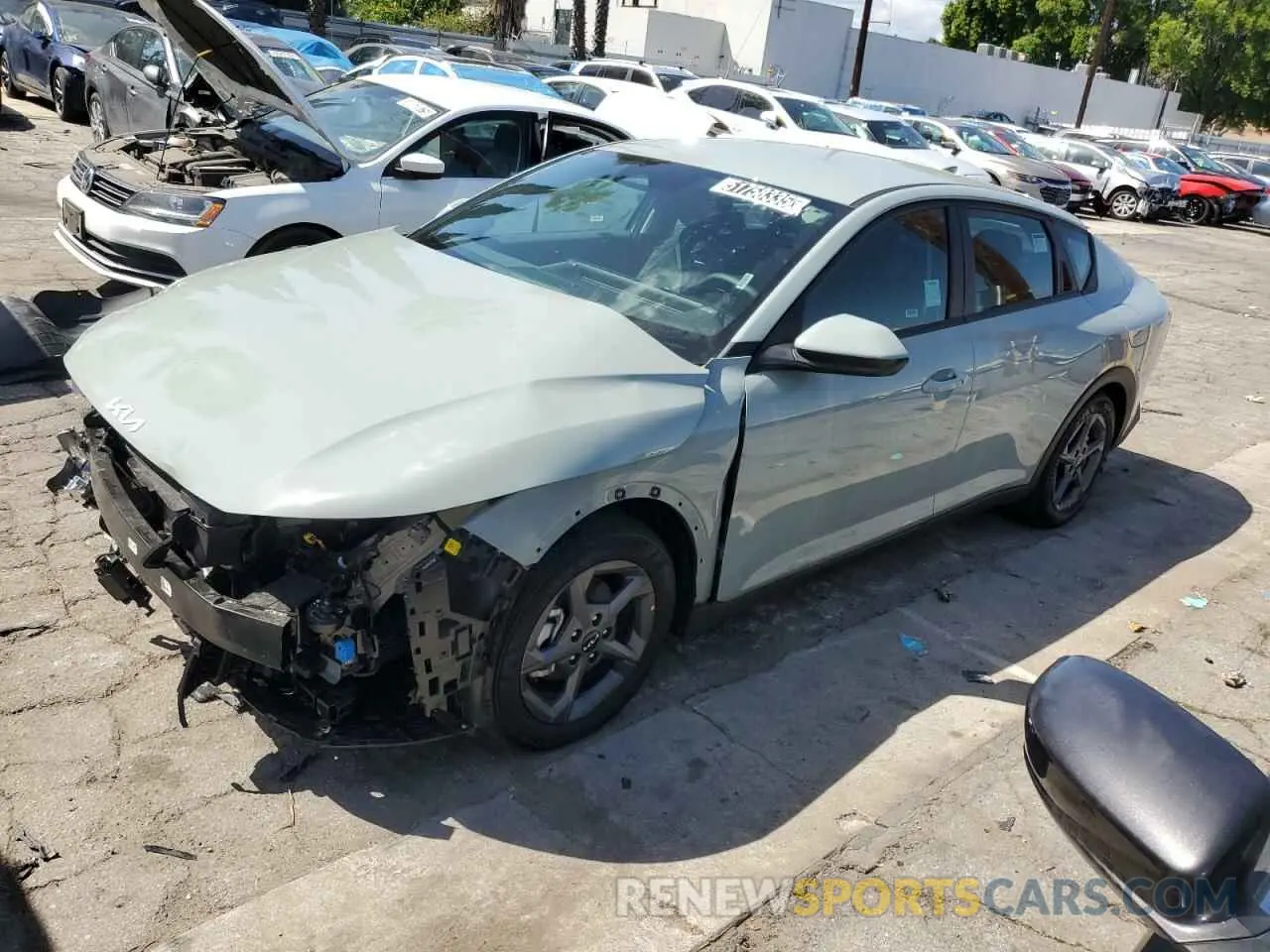 1 Photograph of a damaged car 3KPFT4DE1SE068641 KIA K4 LX 2025