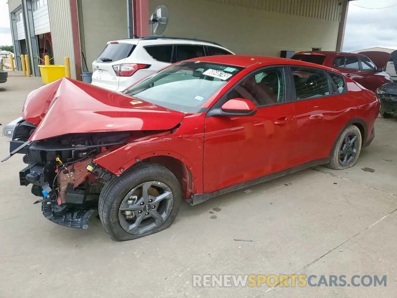 1 Photograph of a damaged car 3KPFT4DE1SE075279 KIA K4 LX 2025