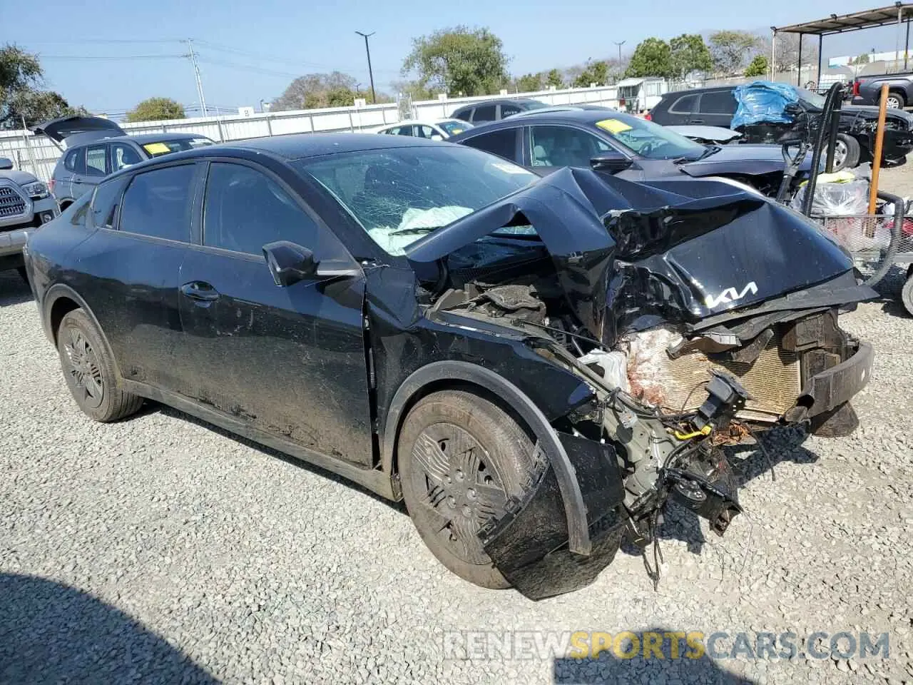 4 Photograph of a damaged car 3KPFT4DE2SE004737 KIA K4 LX 2025