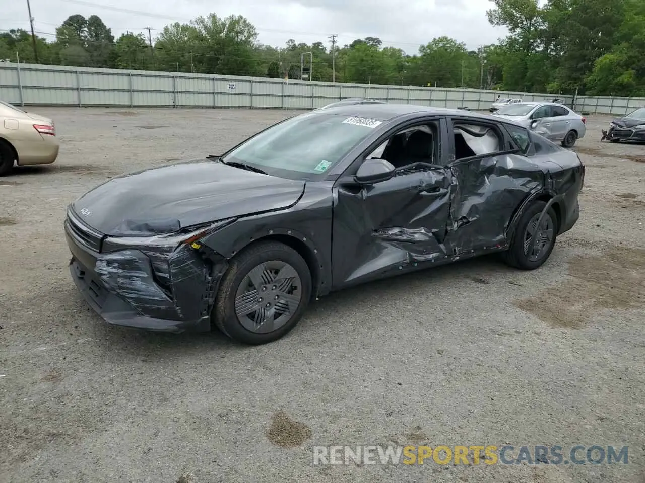 1 Photograph of a damaged car 3KPFT4DE2SE076926 KIA K4 LX 2025