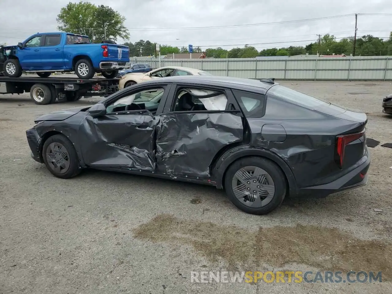 2 Photograph of a damaged car 3KPFT4DE2SE076926 KIA K4 LX 2025