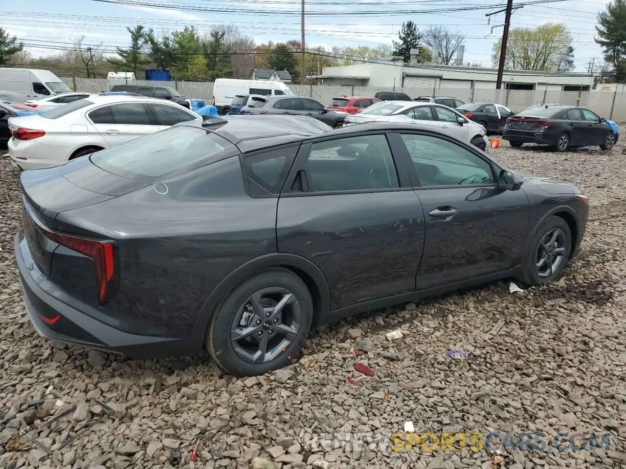 3 Photograph of a damaged car 3KPFT4DE2SE100206 KIA K4 LX 2025