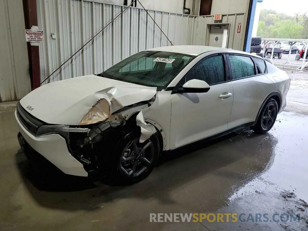 1 Photograph of a damaged car 3KPFT4DE3SE007260 KIA K4 LX 2025