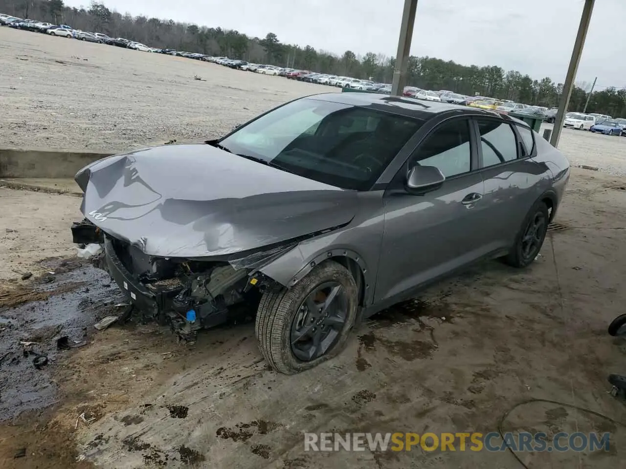 1 Photograph of a damaged car 3KPFT4DE3SE035740 KIA K4 LX 2025