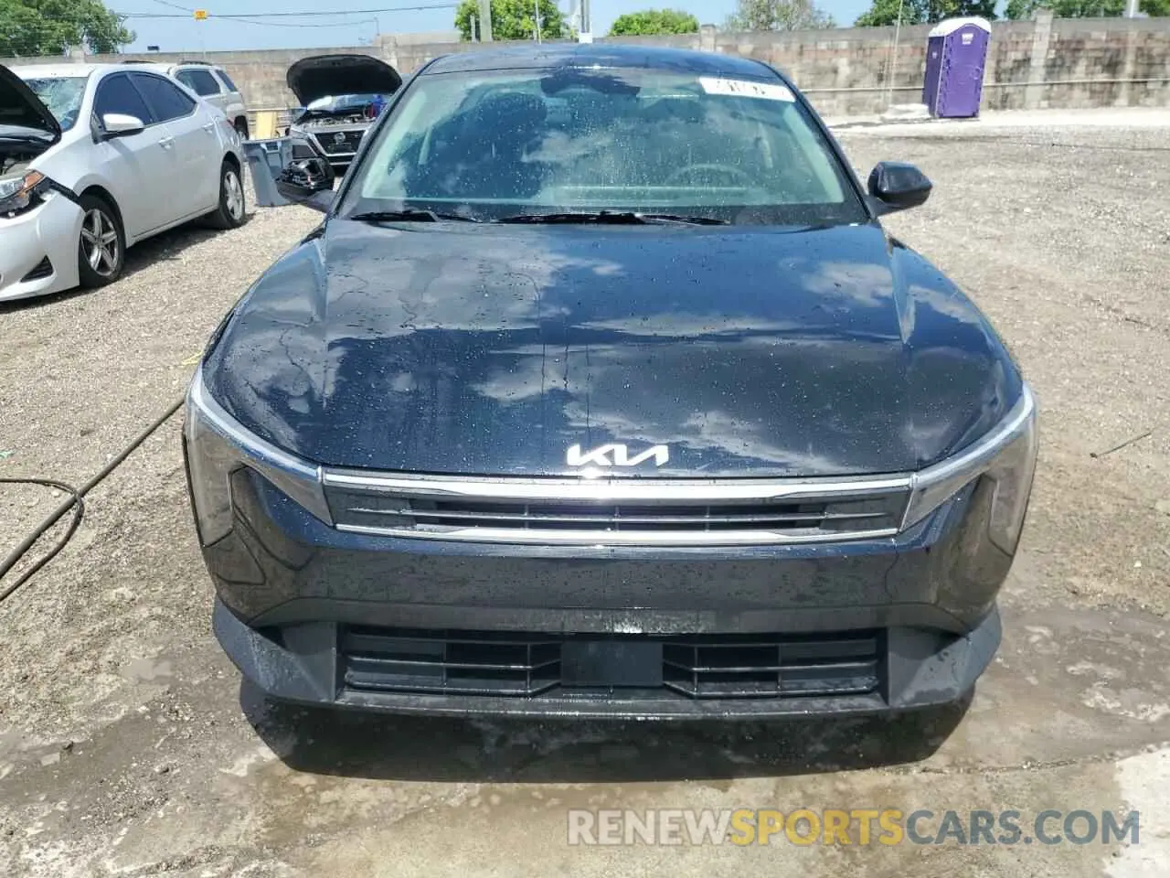 5 Photograph of a damaged car 3KPFT4DE3SE072254 KIA K4 LX 2025
