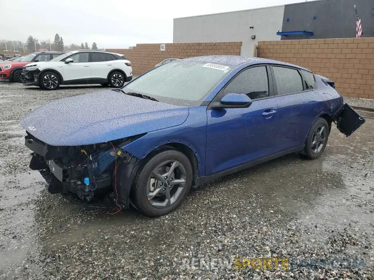 1 Photograph of a damaged car 3KPFT4DE4SE026044 KIA K4 LX 2025