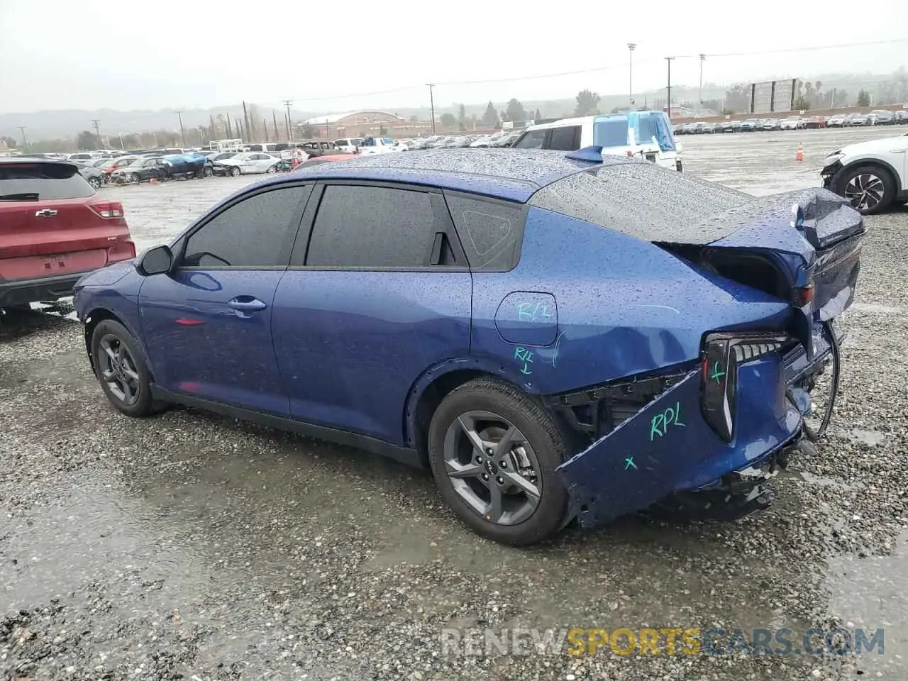 2 Photograph of a damaged car 3KPFT4DE4SE026044 KIA K4 LX 2025