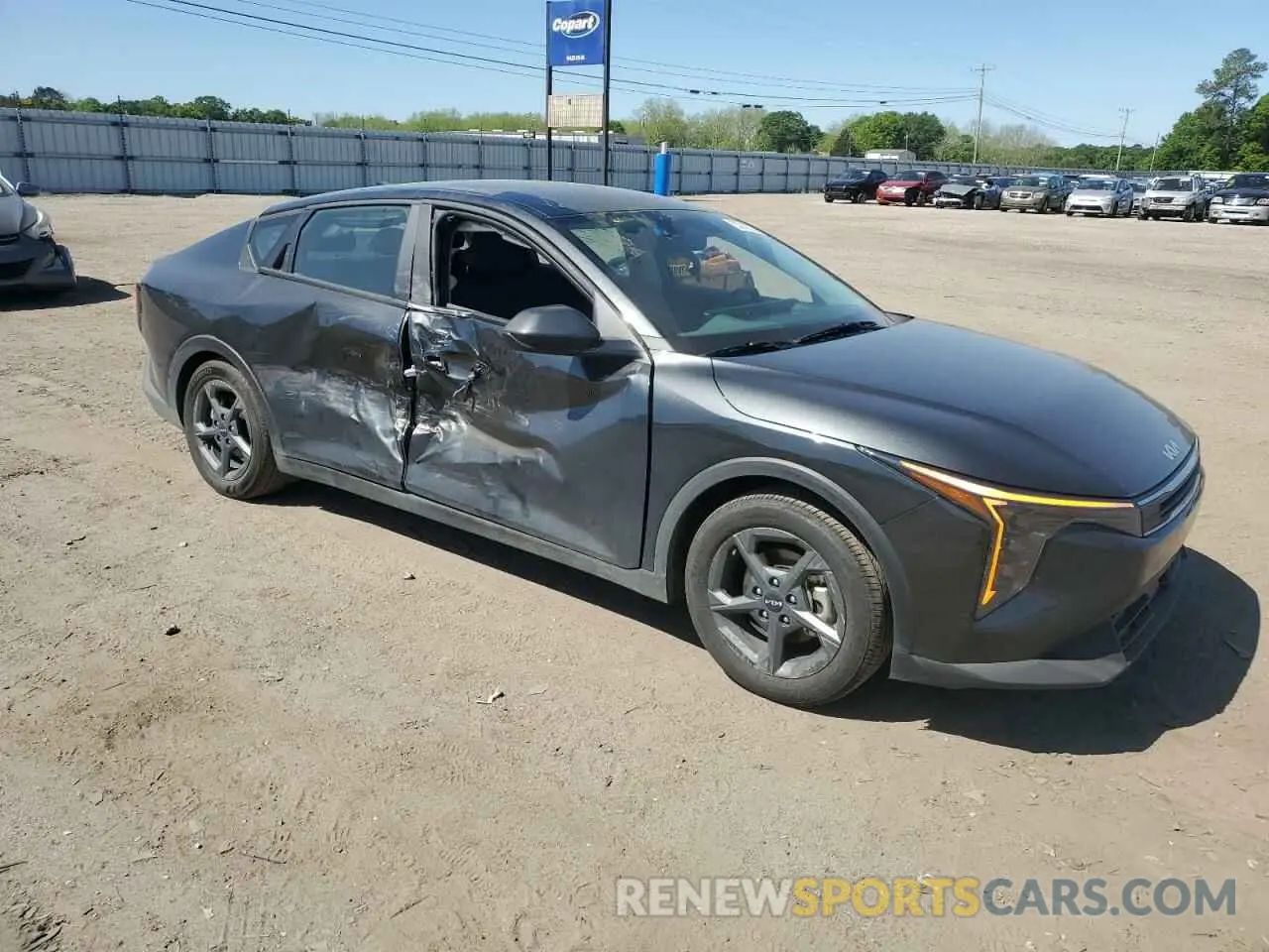 4 Photograph of a damaged car 3KPFT4DE5SE015246 KIA K4 LX 2025