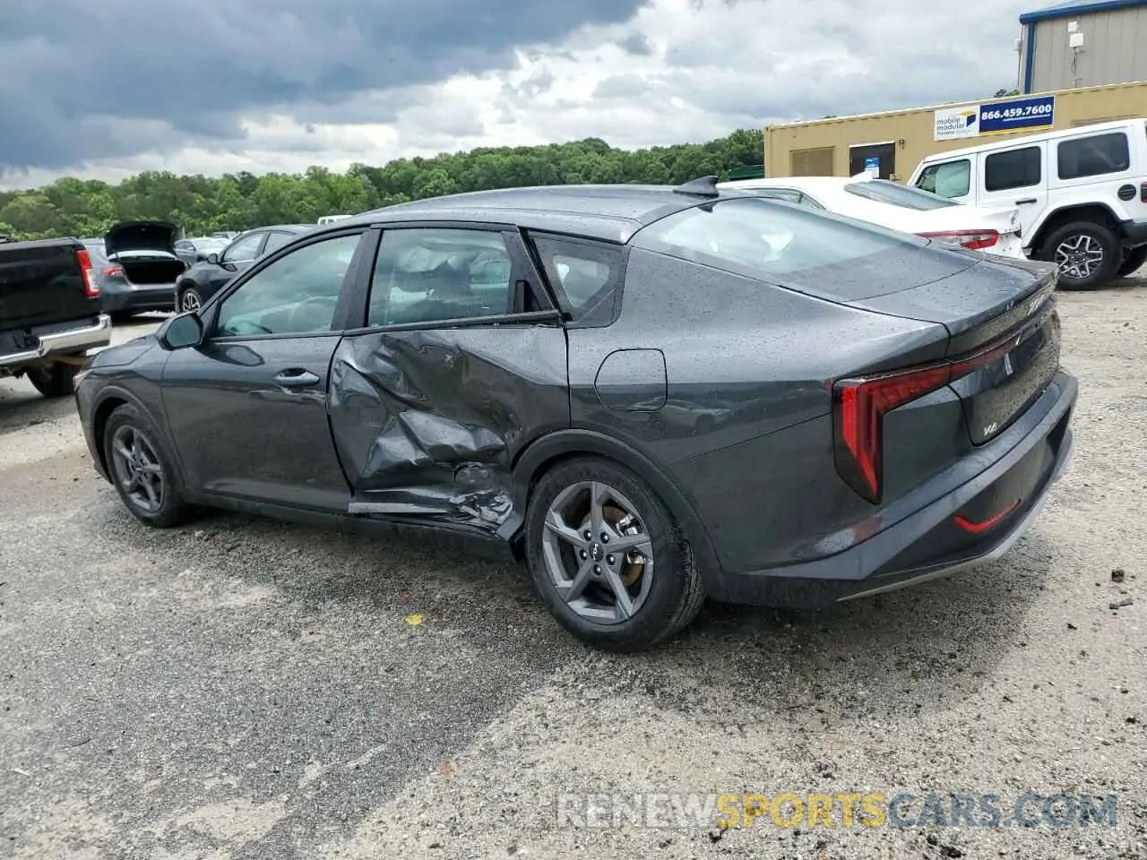 2 Photograph of a damaged car 3KPFT4DE5SE034010 KIA K4 LX 2025