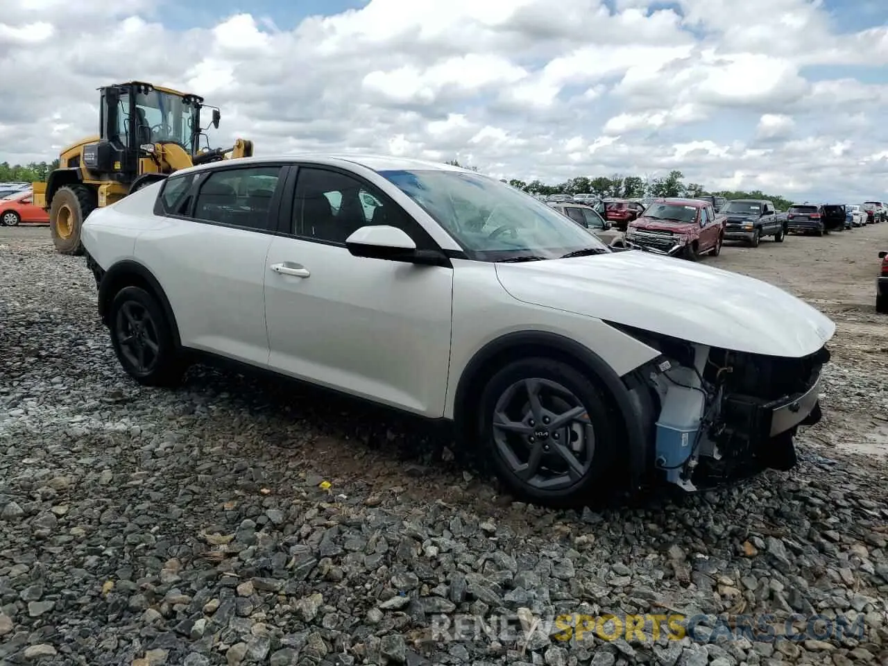 4 Photograph of a damaged car 3KPFT4DE5SE121809 KIA K4 LX 2025